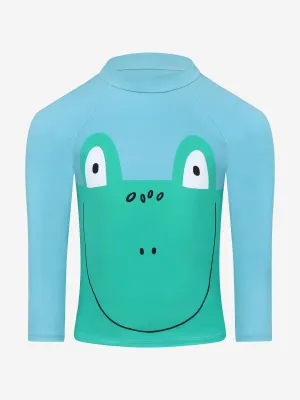 Grünes Frosch-Schwimmtop für Jungen