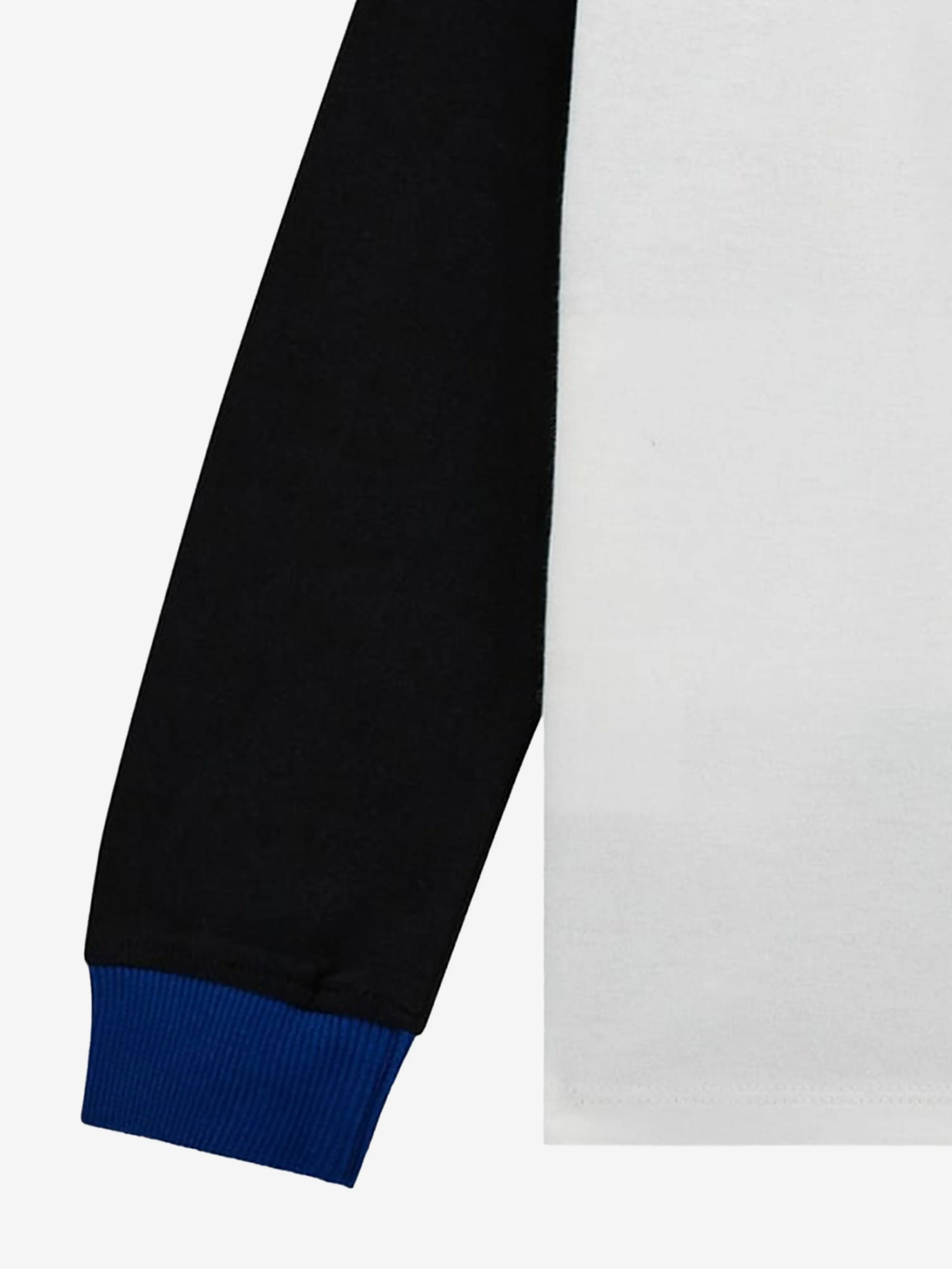 Jungen Schwere Jersey Polohemd in Blau