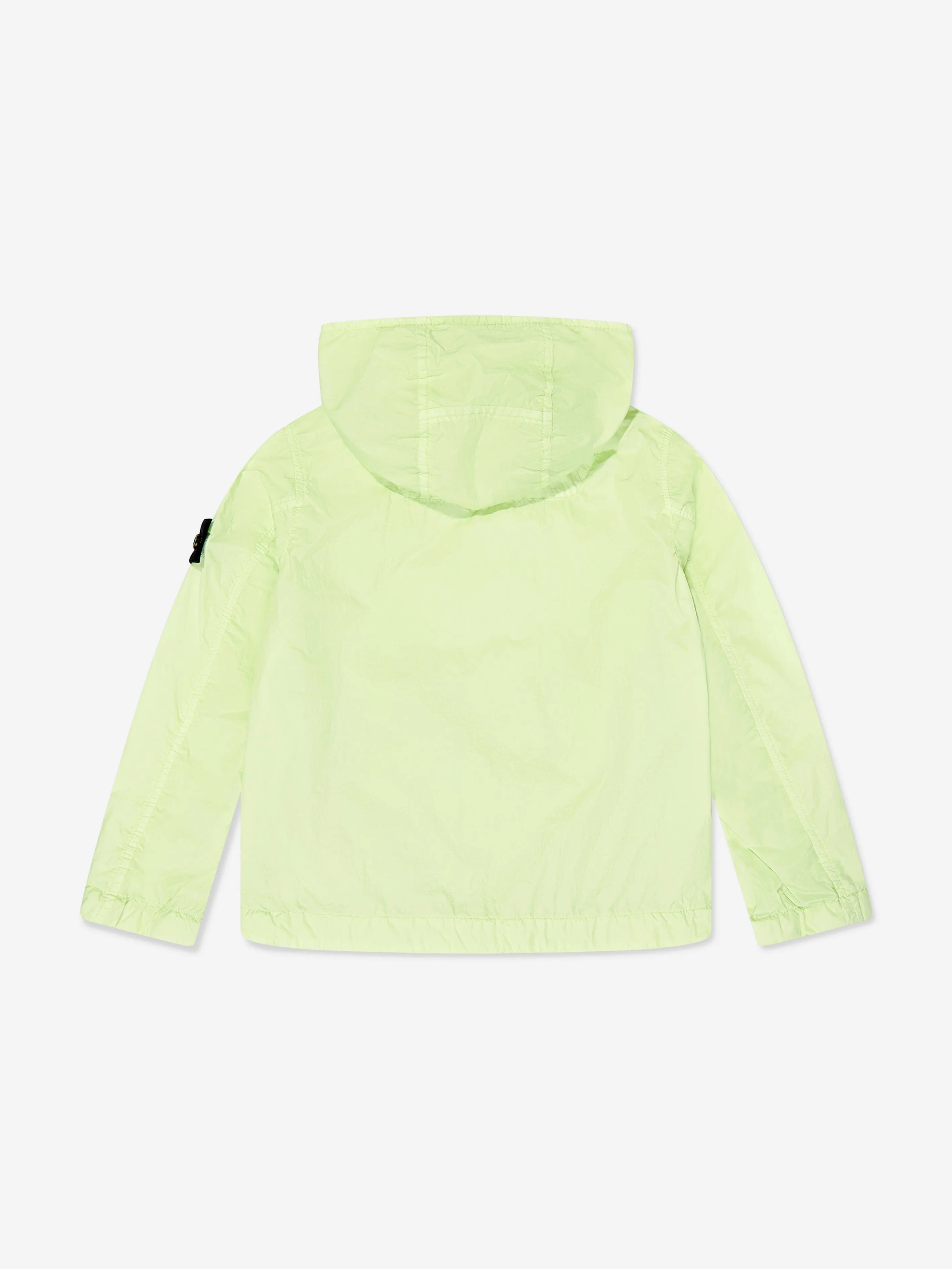 Jungen Kapuzen-Jacke mit Reißverschluss in Grün