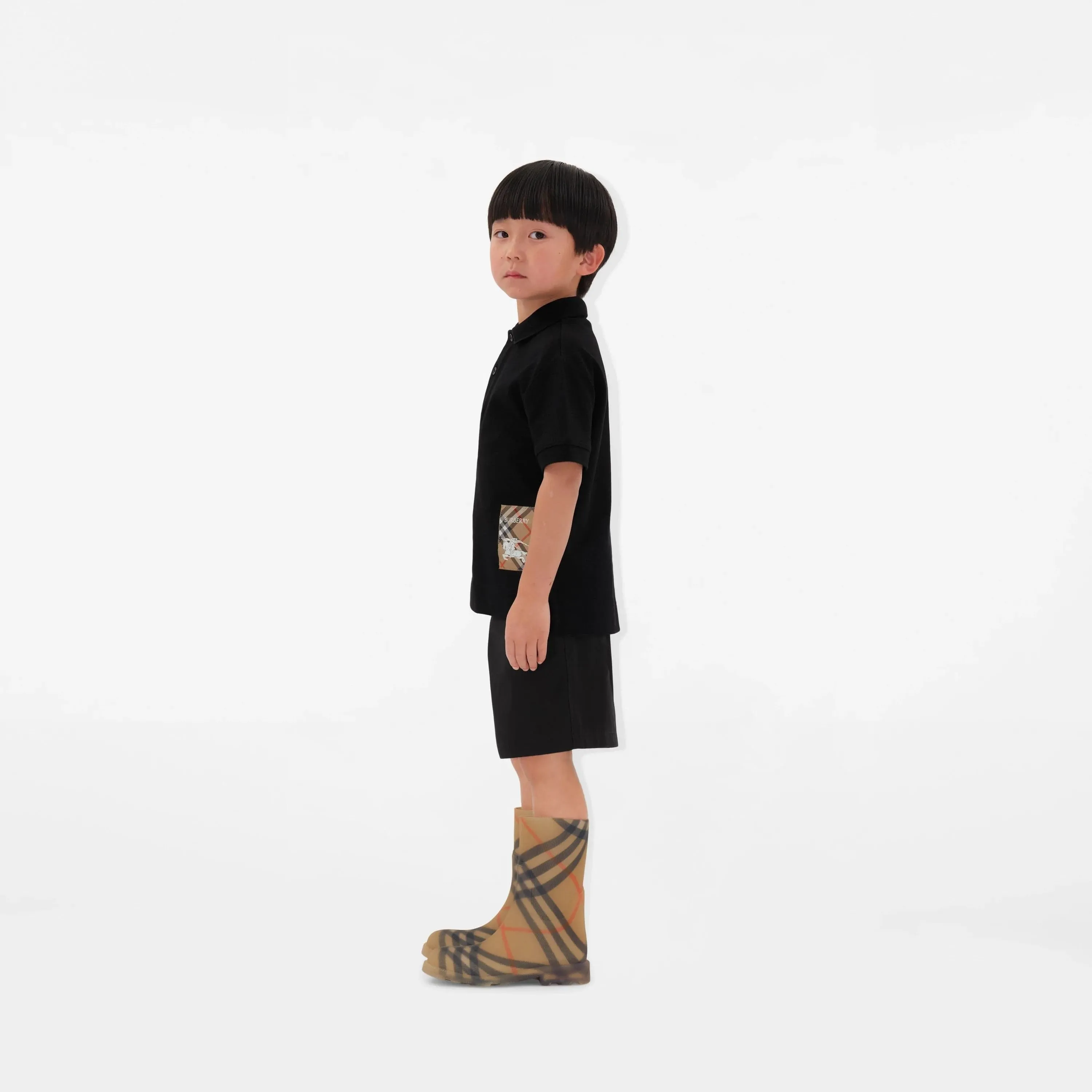 Jungen Johane EKD Polo-Shirt in Schwarz