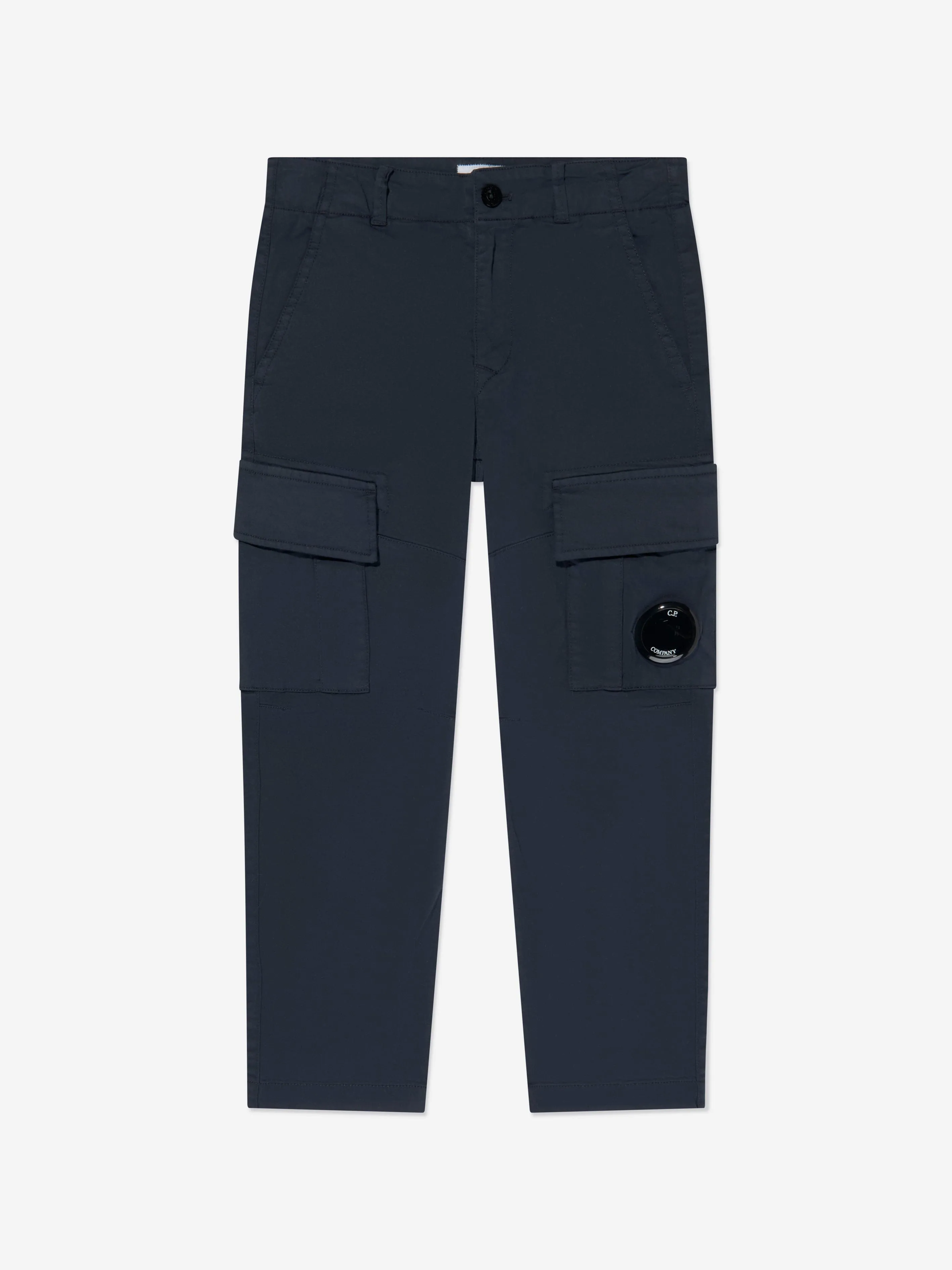 Jungen Cargo-Hose mit Linsenoptik in Marineblau