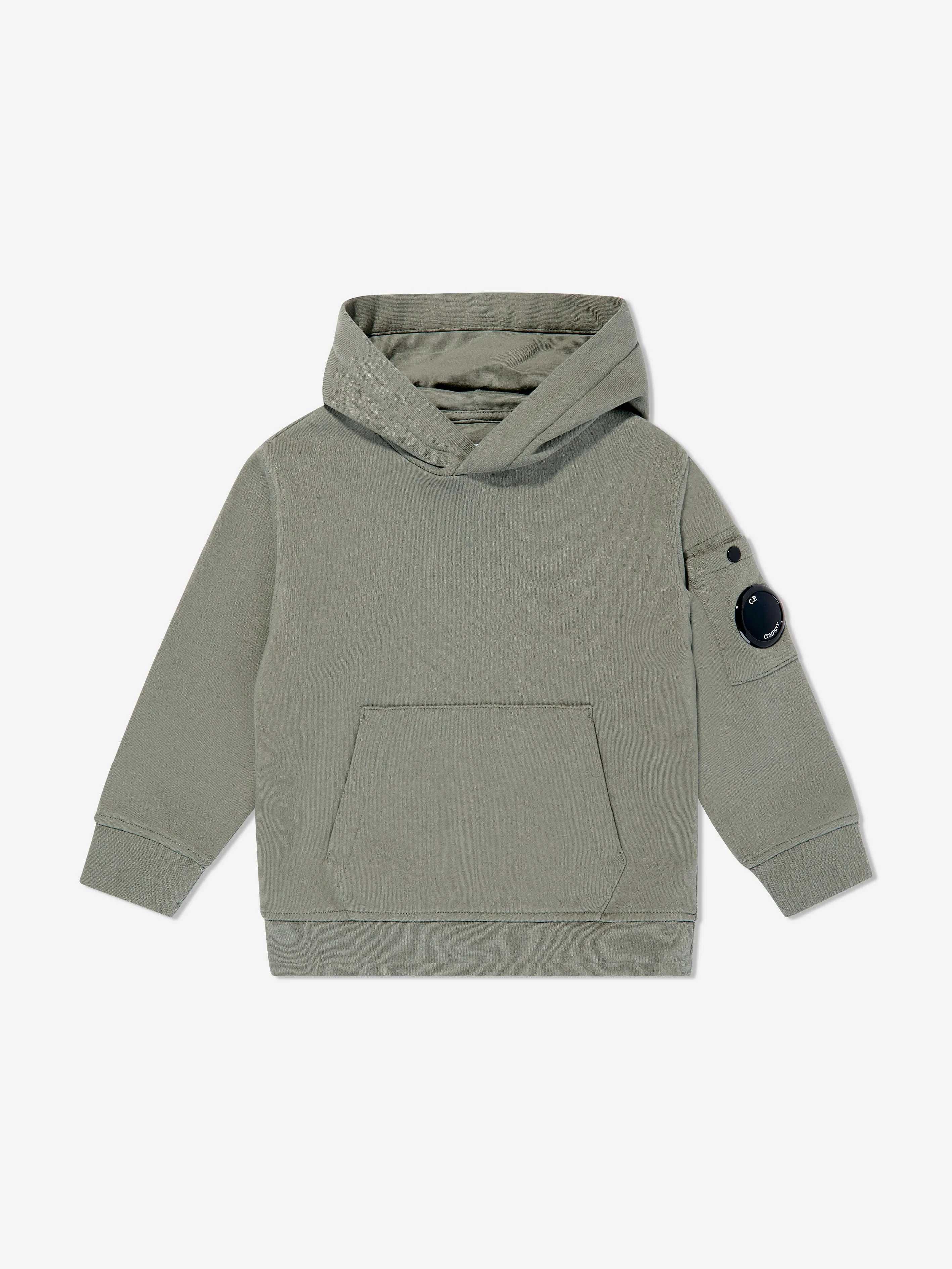 Jungen Objektiv Kapuzenpullover in Grün