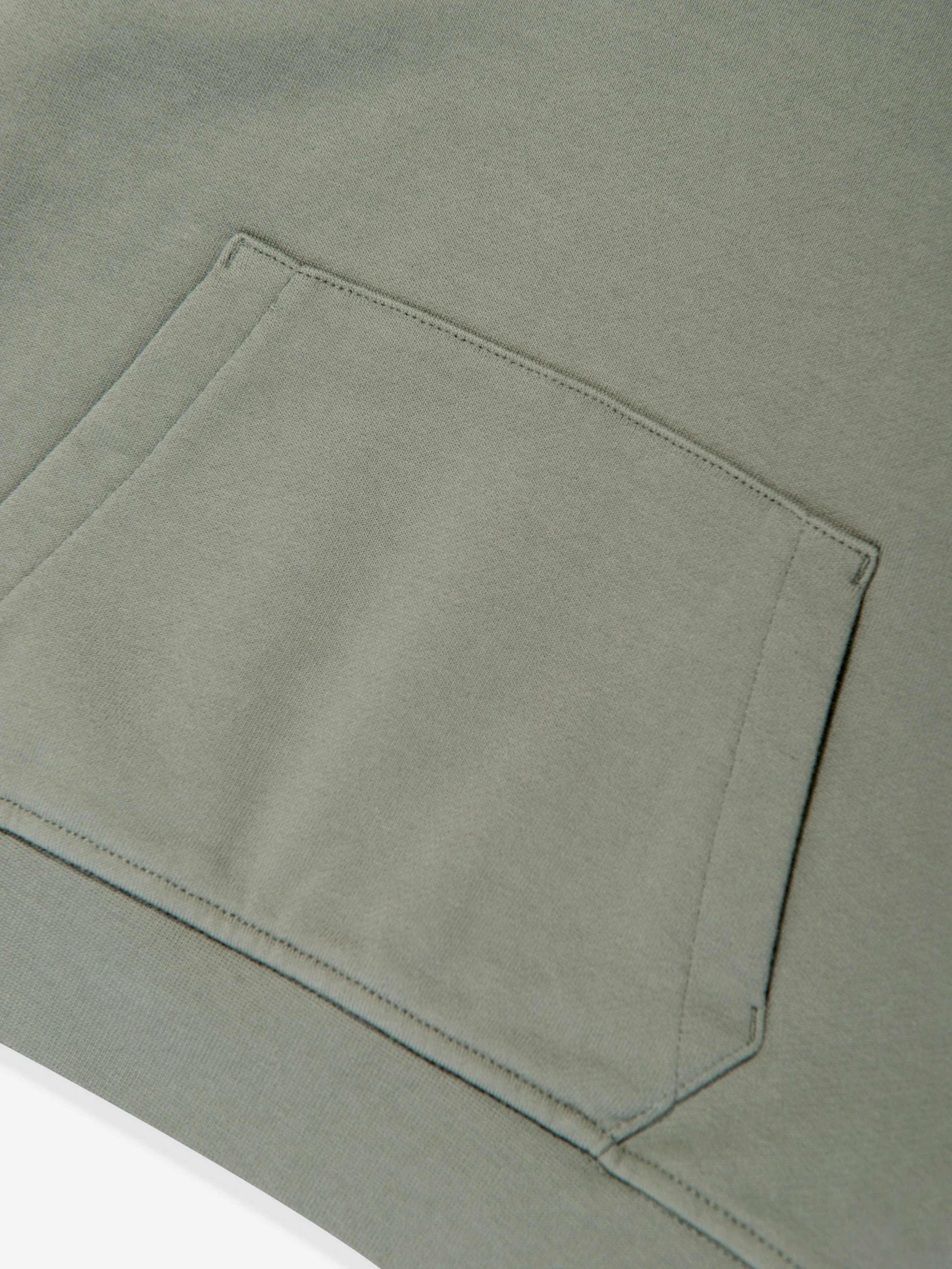 Jungen Objektiv Kapuzenpullover in Grün