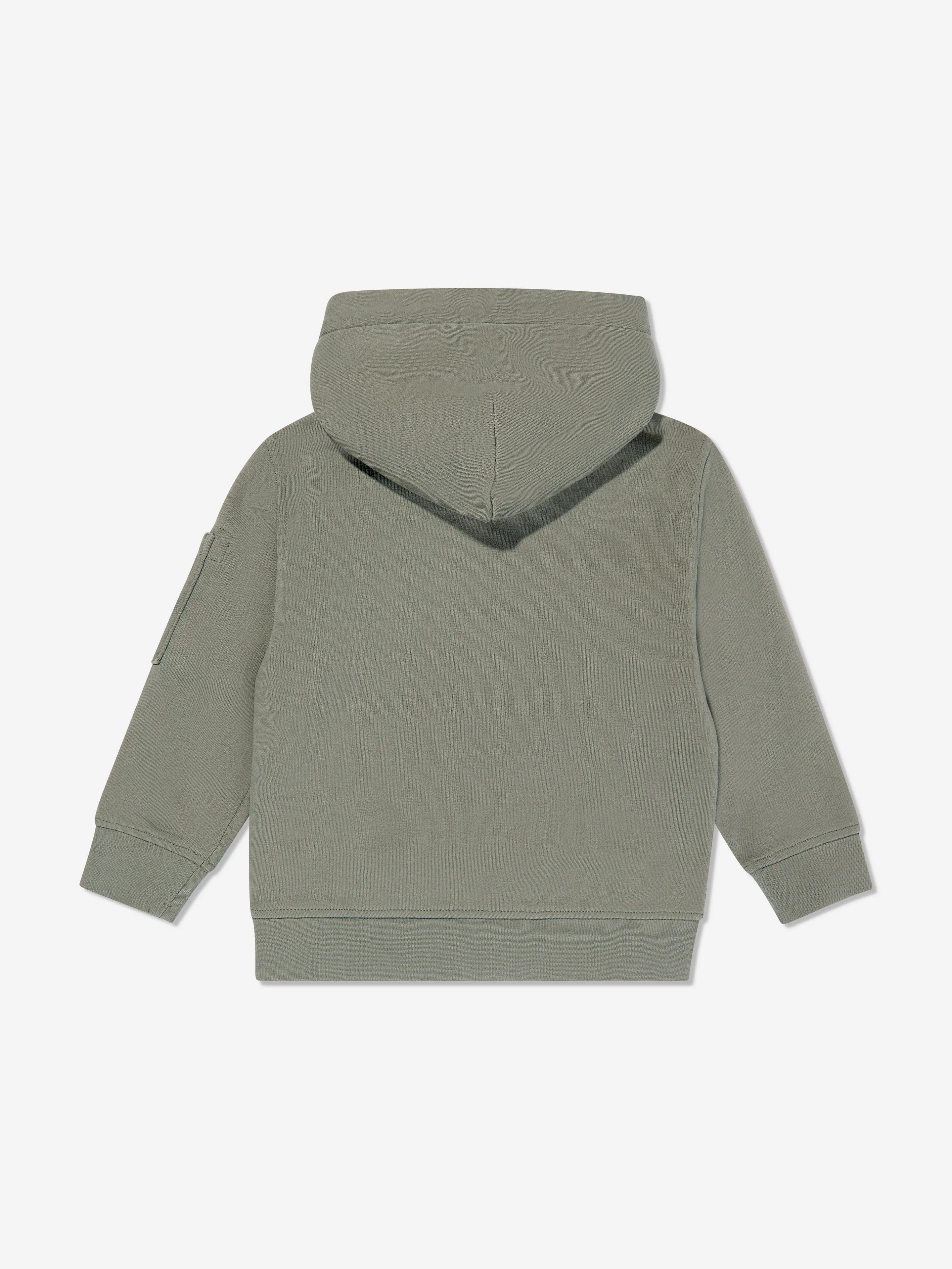 Jungen Objektiv Kapuzenpullover in Grün