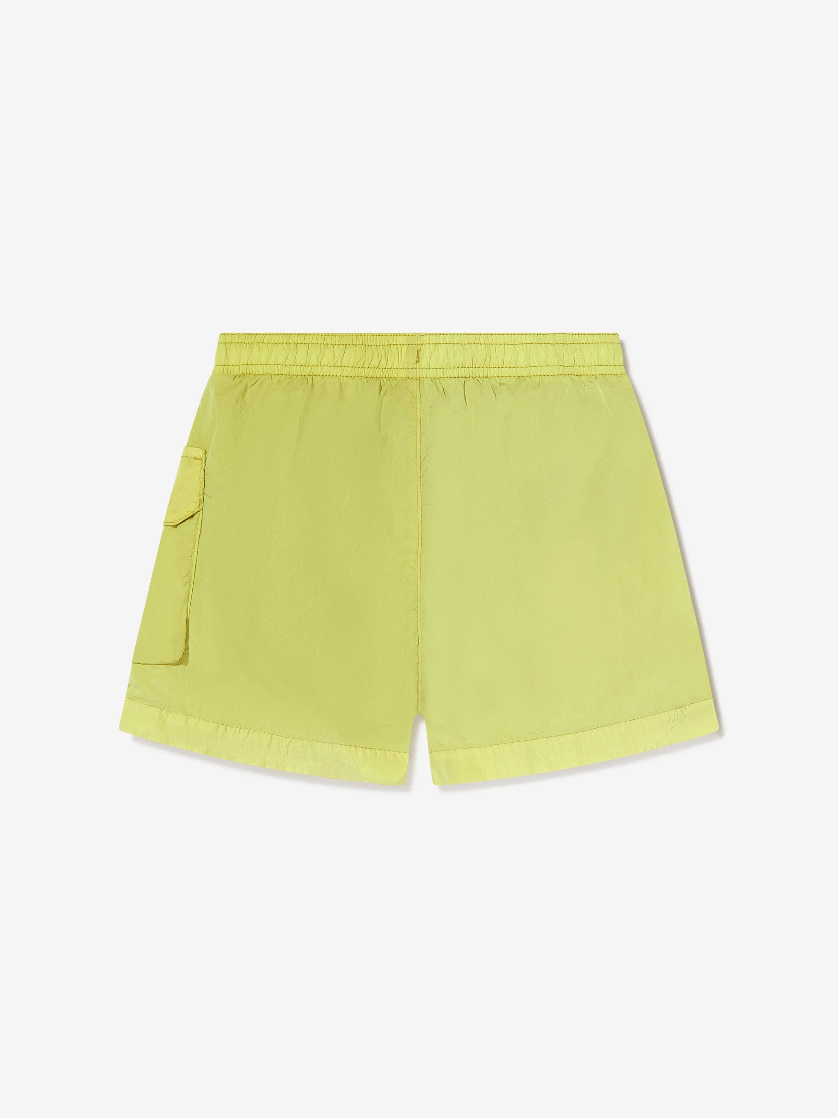 Jungen-Linsentaschen-Badeshorts in Grün