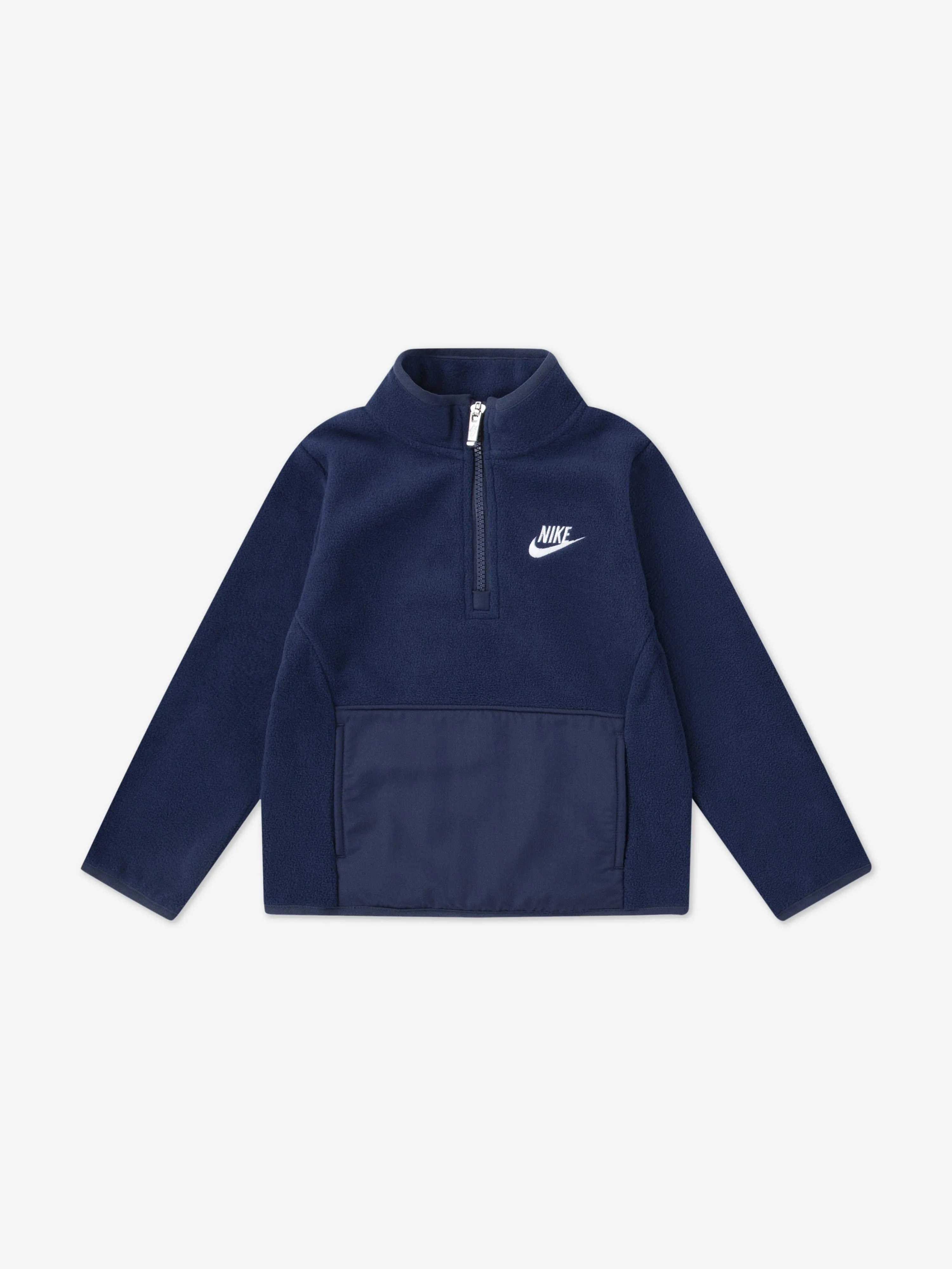 Jungen Lifestyle Essential 1/2-Zip Tracksuit in Marineblau