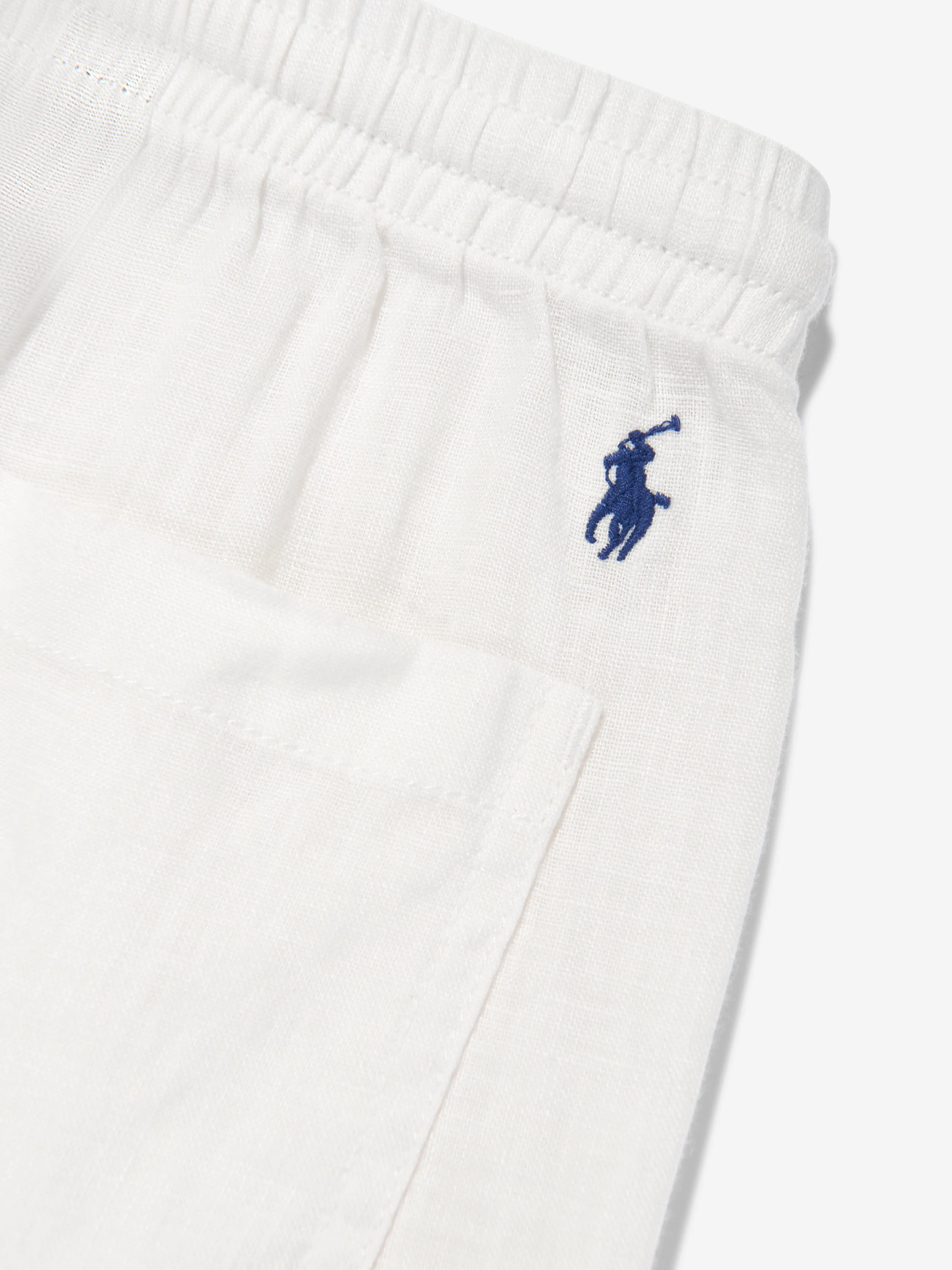 Jungen Leinenhose in Weiß