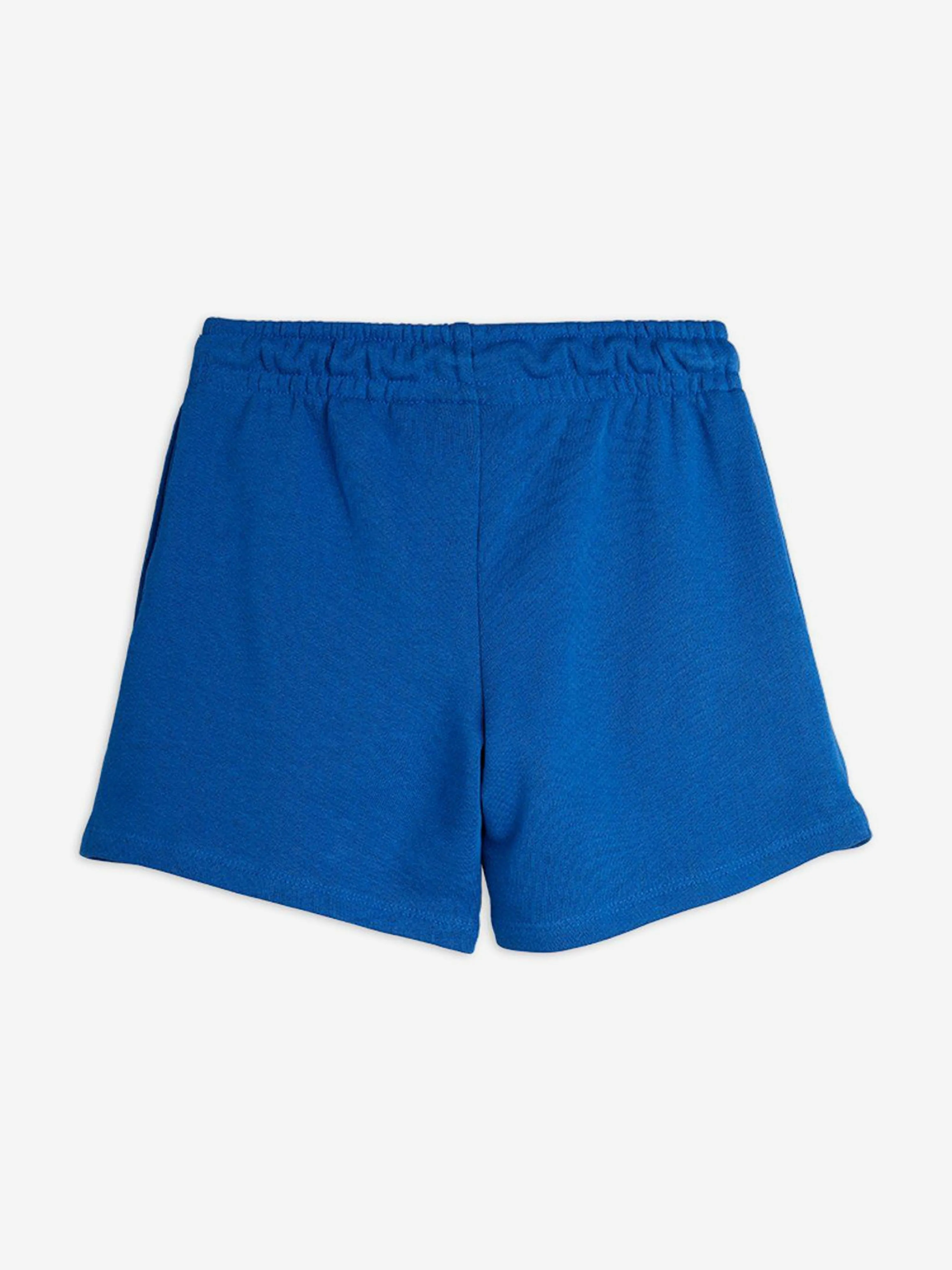 Jungen Echsen-Schweiß Shorts in Blau