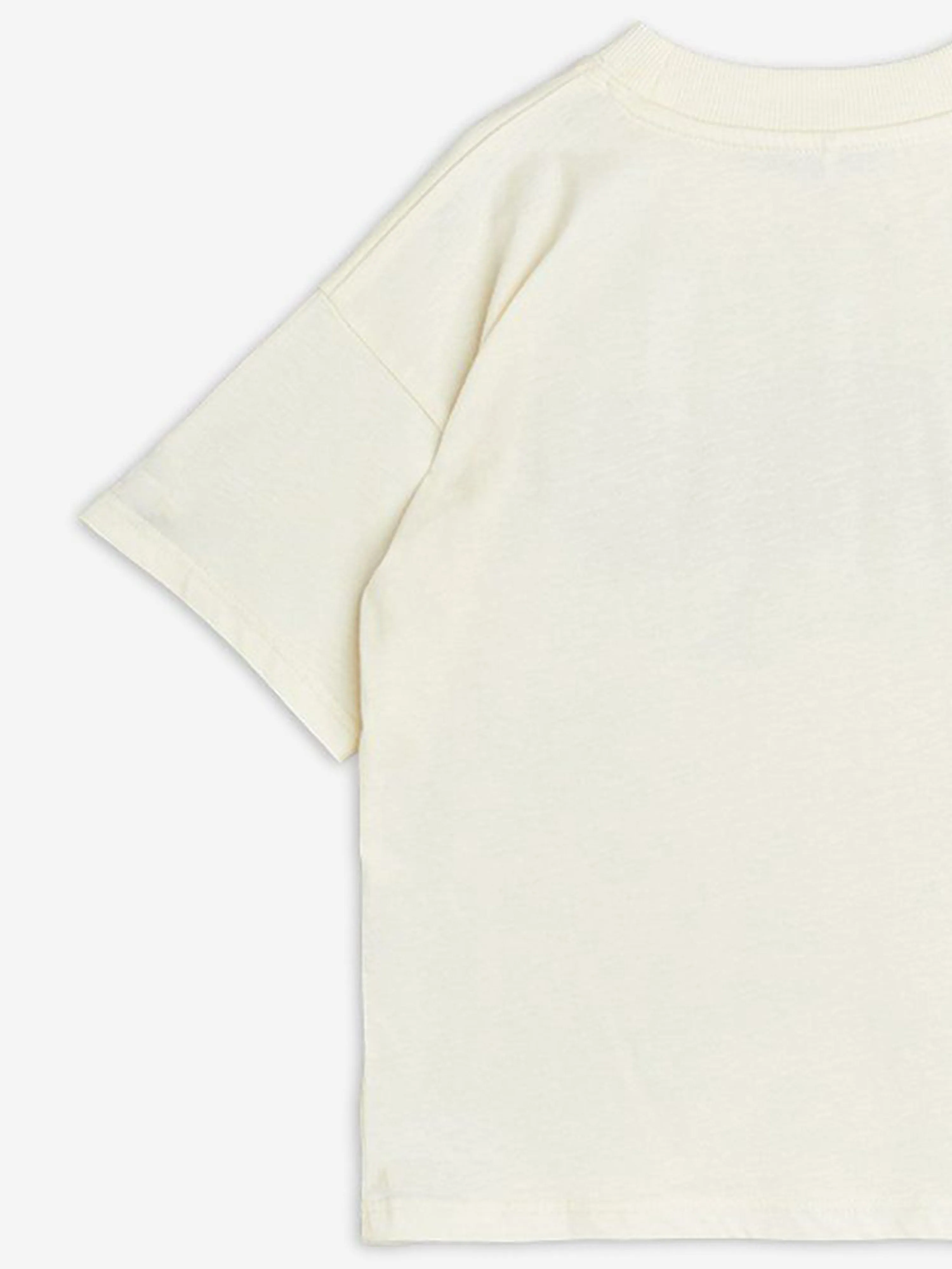 Jungen Eidechsen T-Shirt in Elfenbein