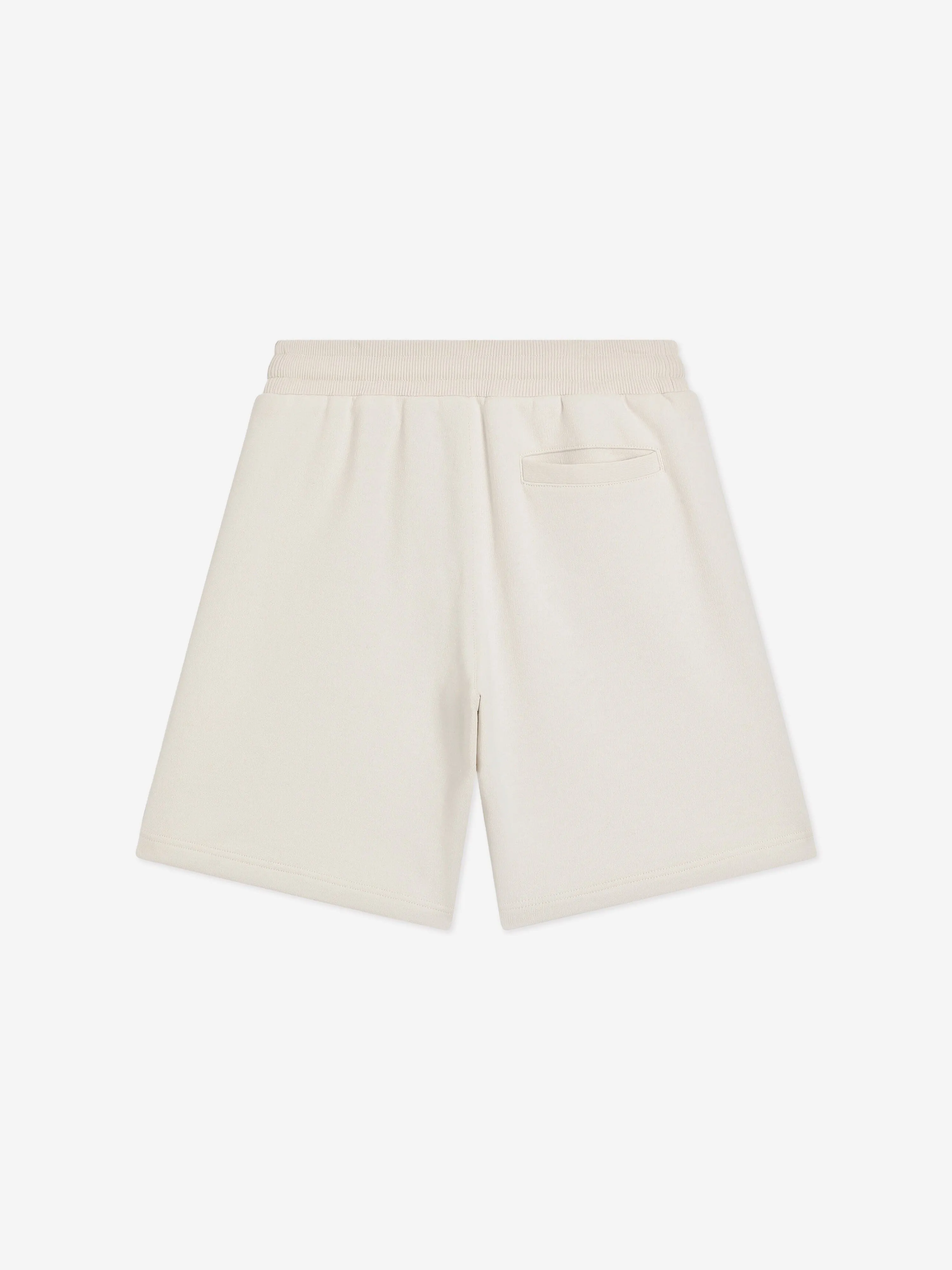 Jungen Logo Bermuda-Shorts in Elfenbein