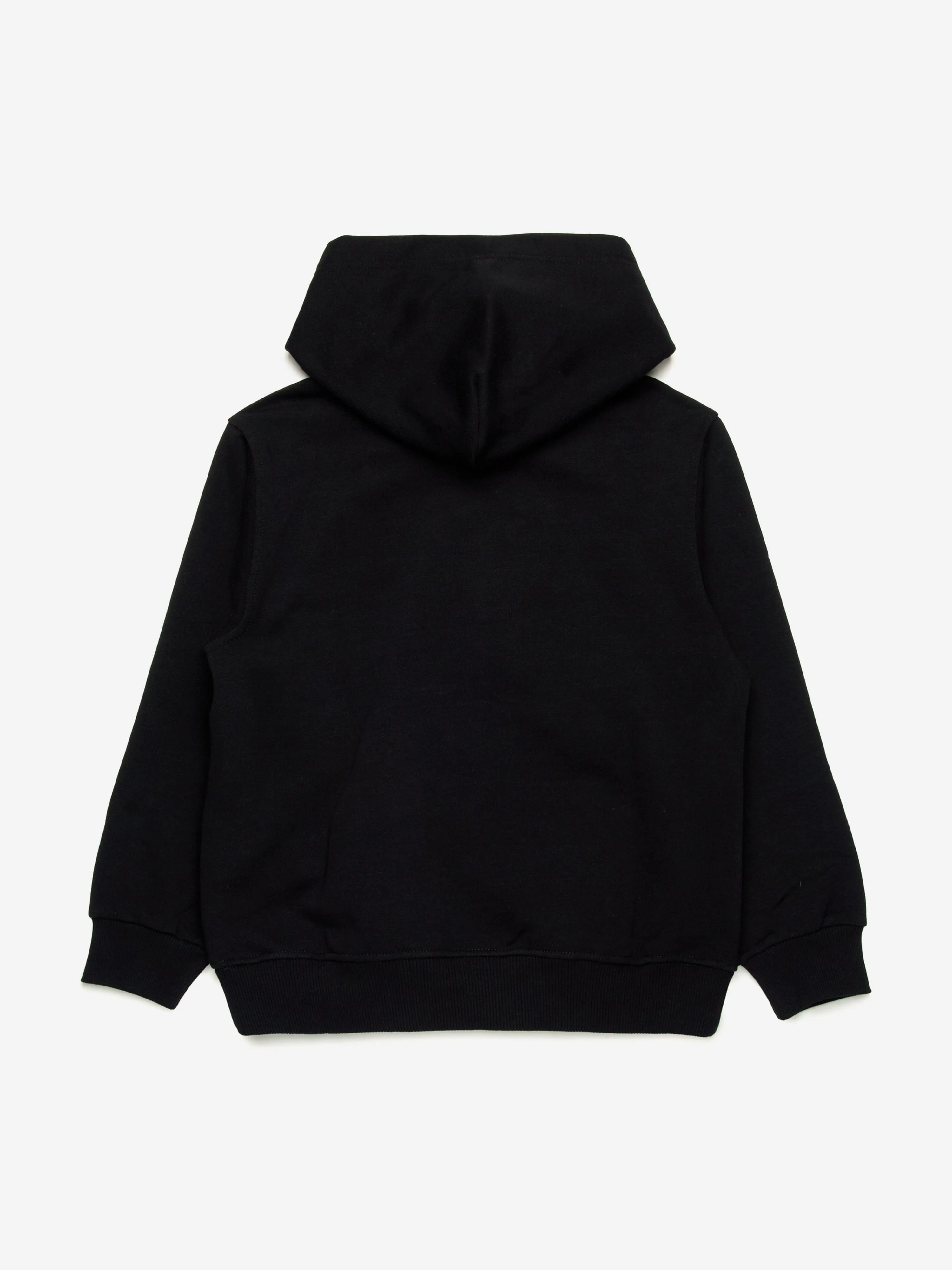 Jungen Logo Hoodie in Schwarz