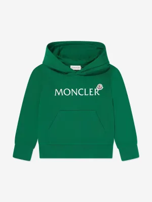 Grüne Logo-Hoodie für Jungen
