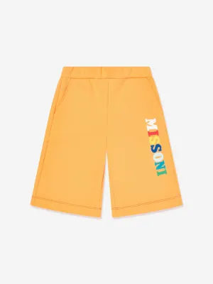Jungen Logo Jersey Shorts in Orange