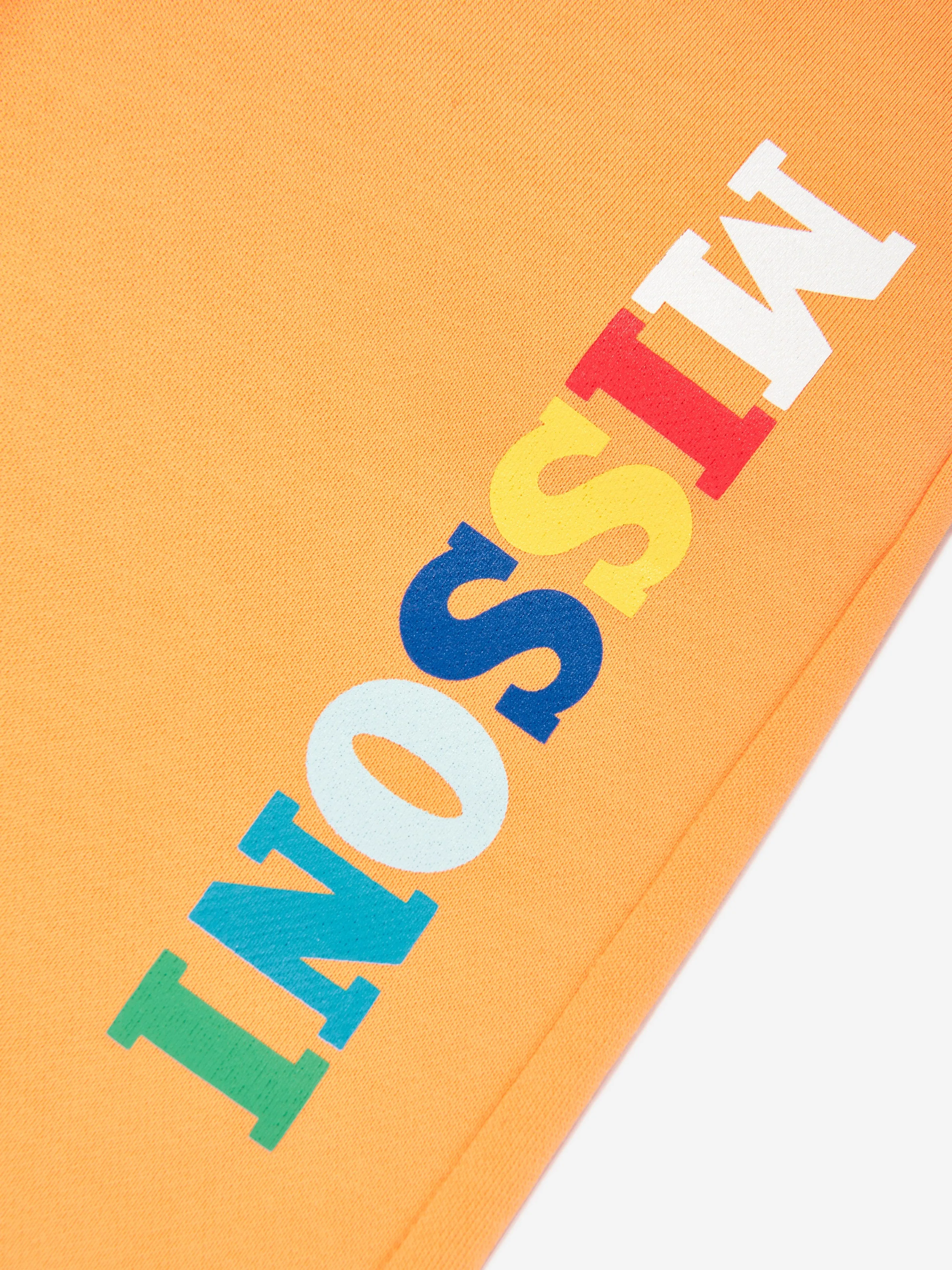 Jungen Logo Jersey Shorts in Orange