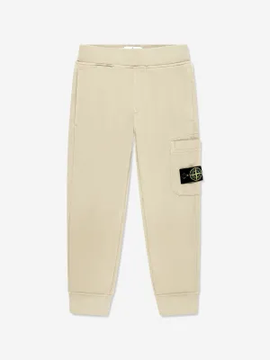 Jogginghose mit Logo für Jungen in Beige