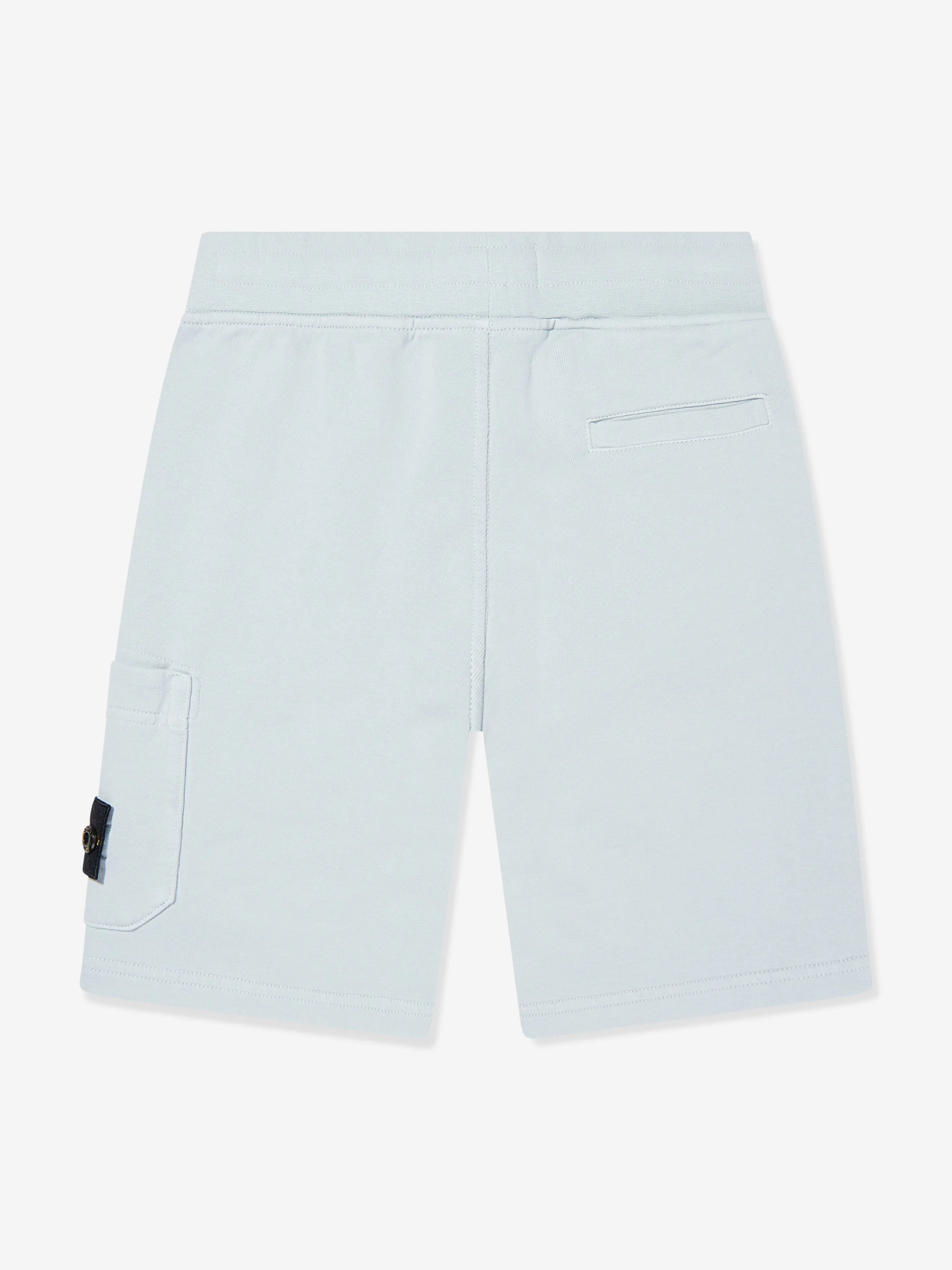 Blaue Jungen Logo-Hosentaschen Shorts