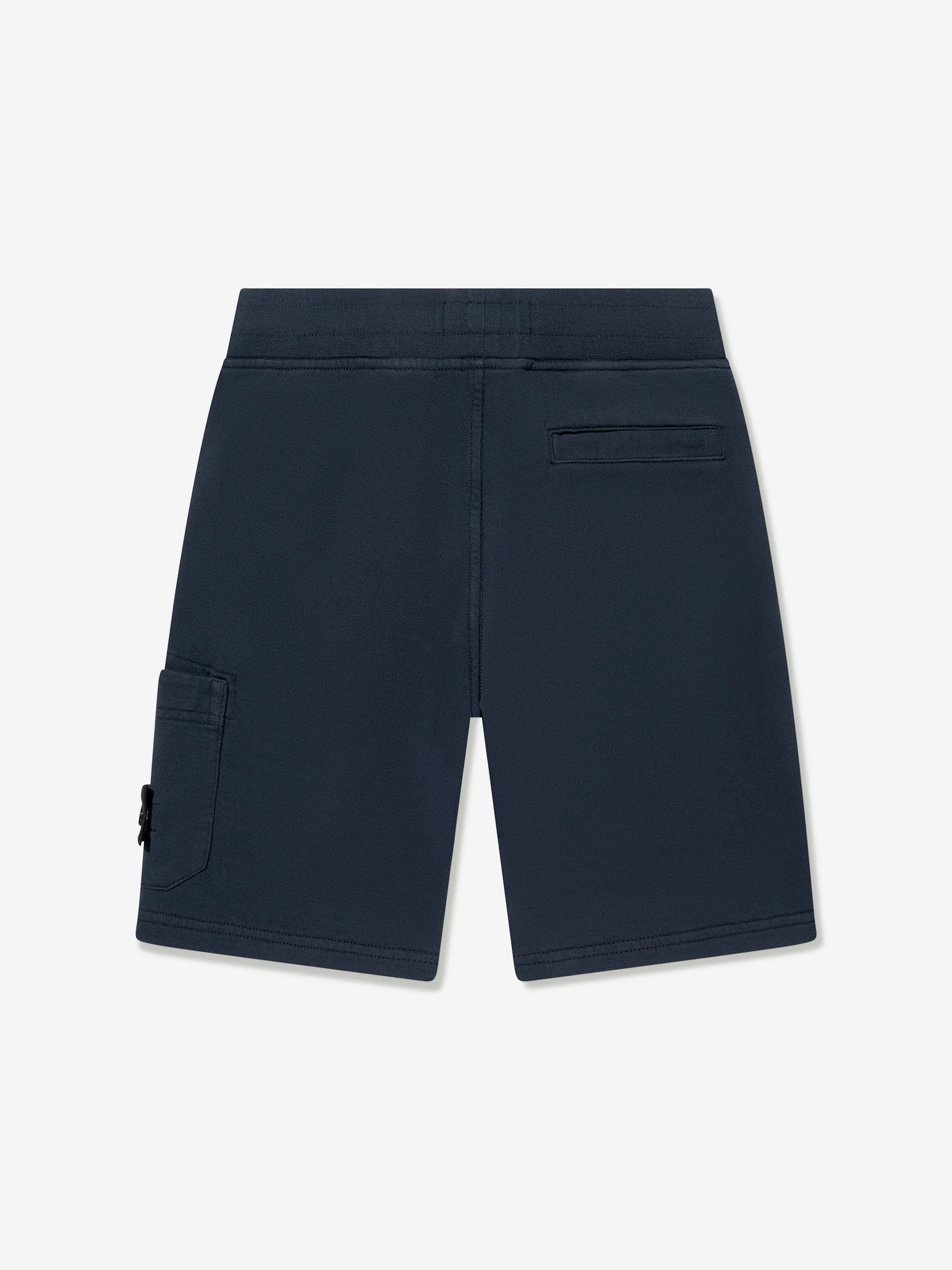 Jungen Logo-Taschen Shorts in Marineblau