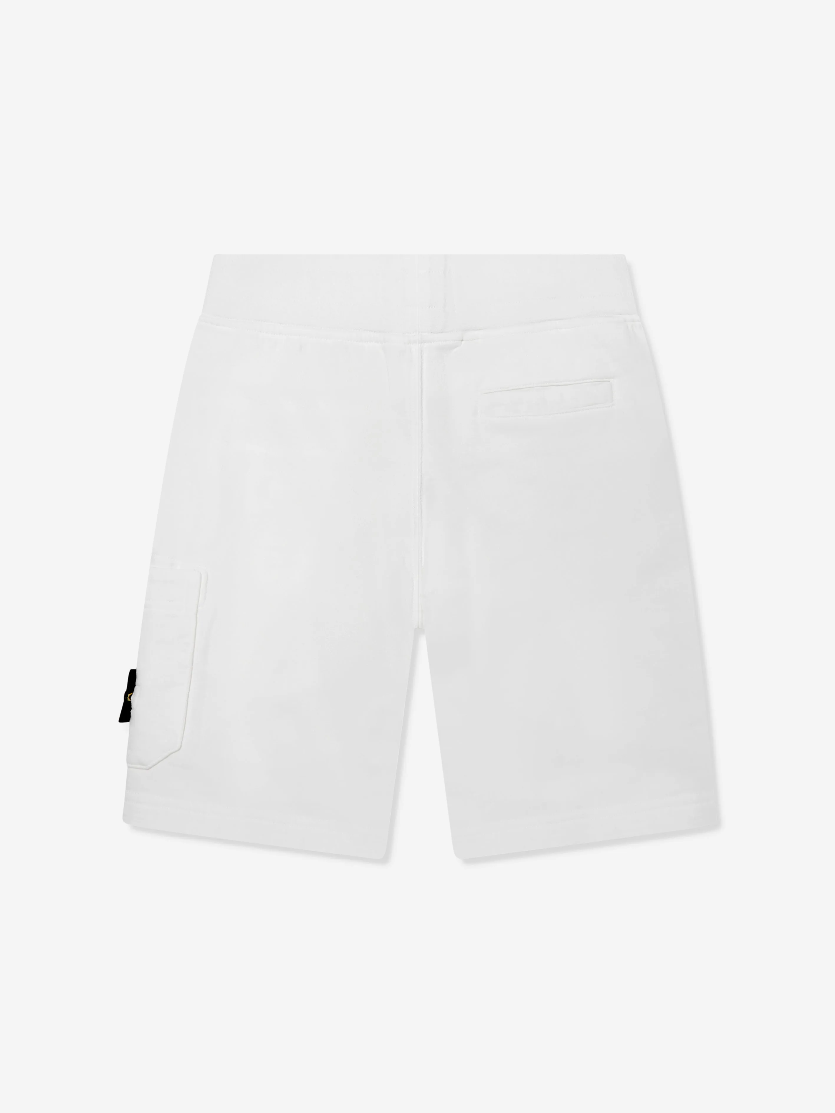 Jungen Logo Hosentaschen Shorts in Weiß