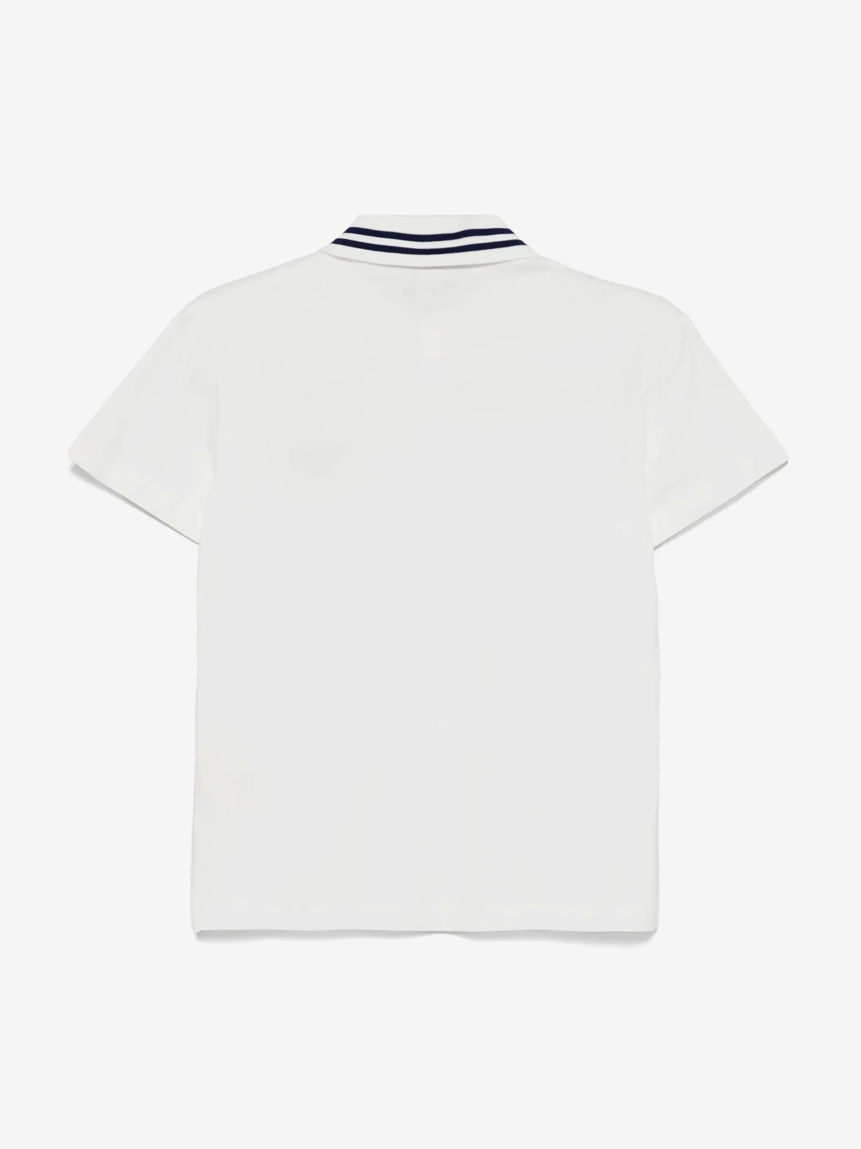 Jungen Logo Polo-Shirt in Weiß