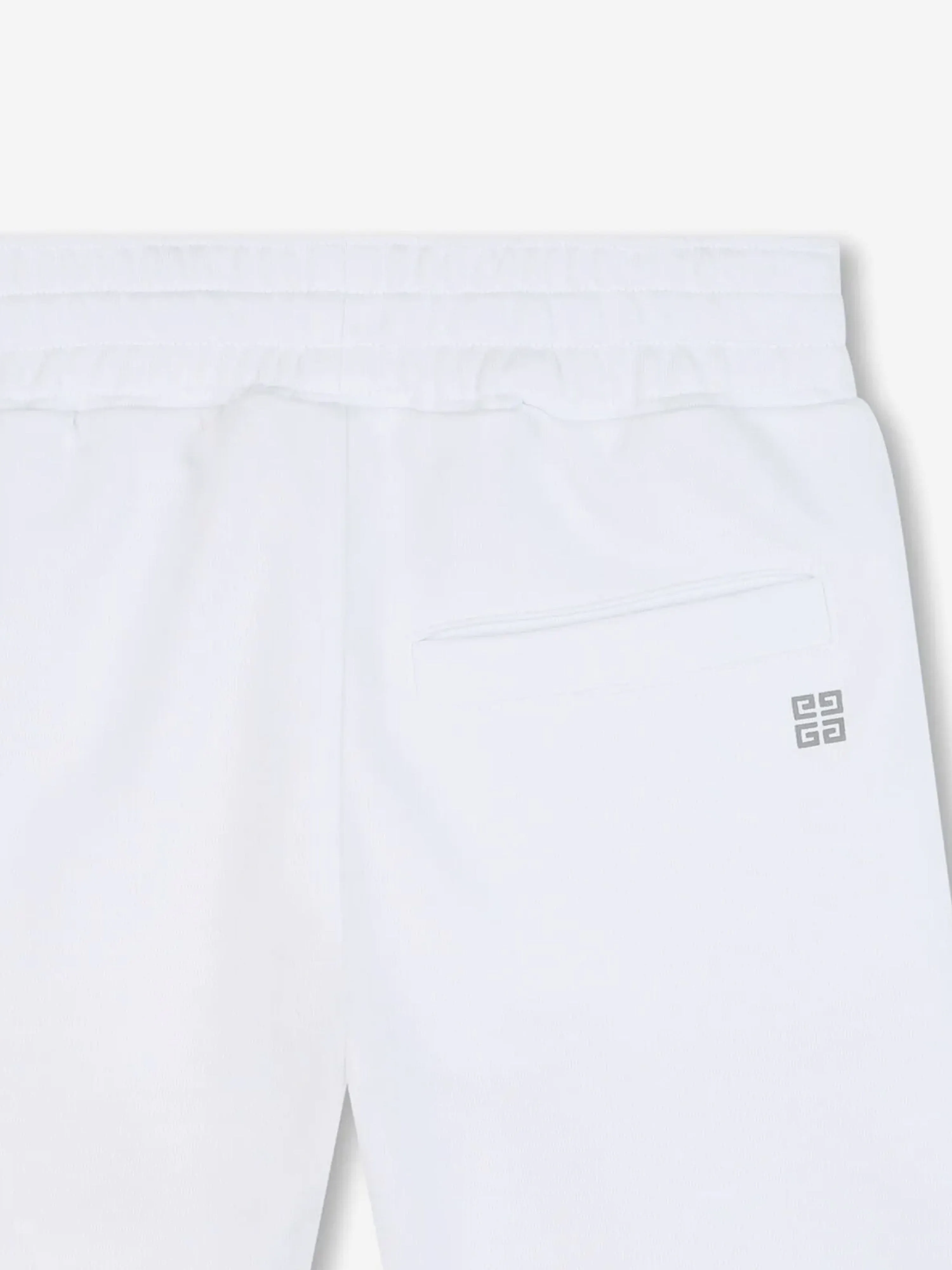 Jungen Logo Print Shorts in Weiß
