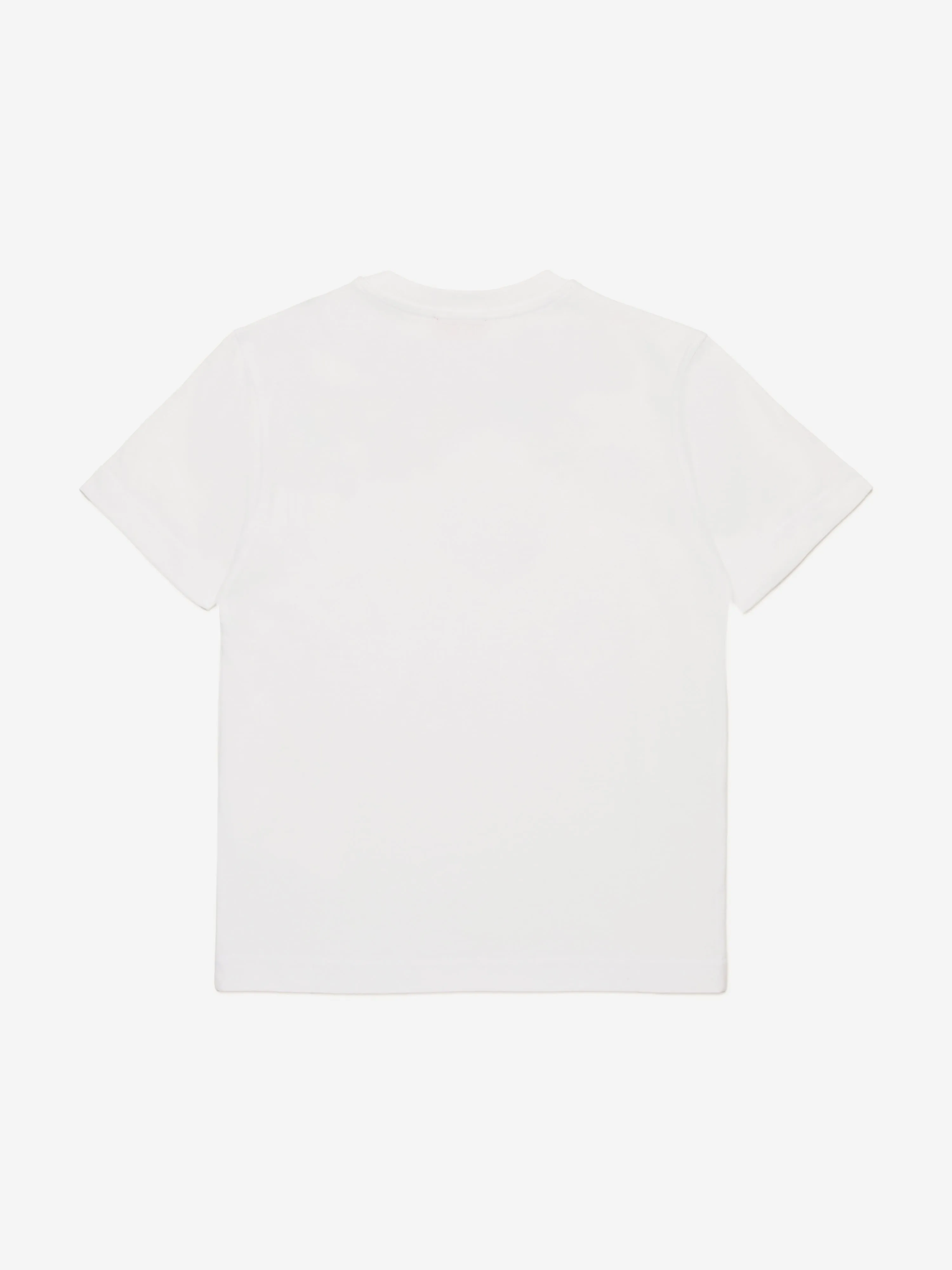 Jungen Logo Print T-Shirt in Weiß