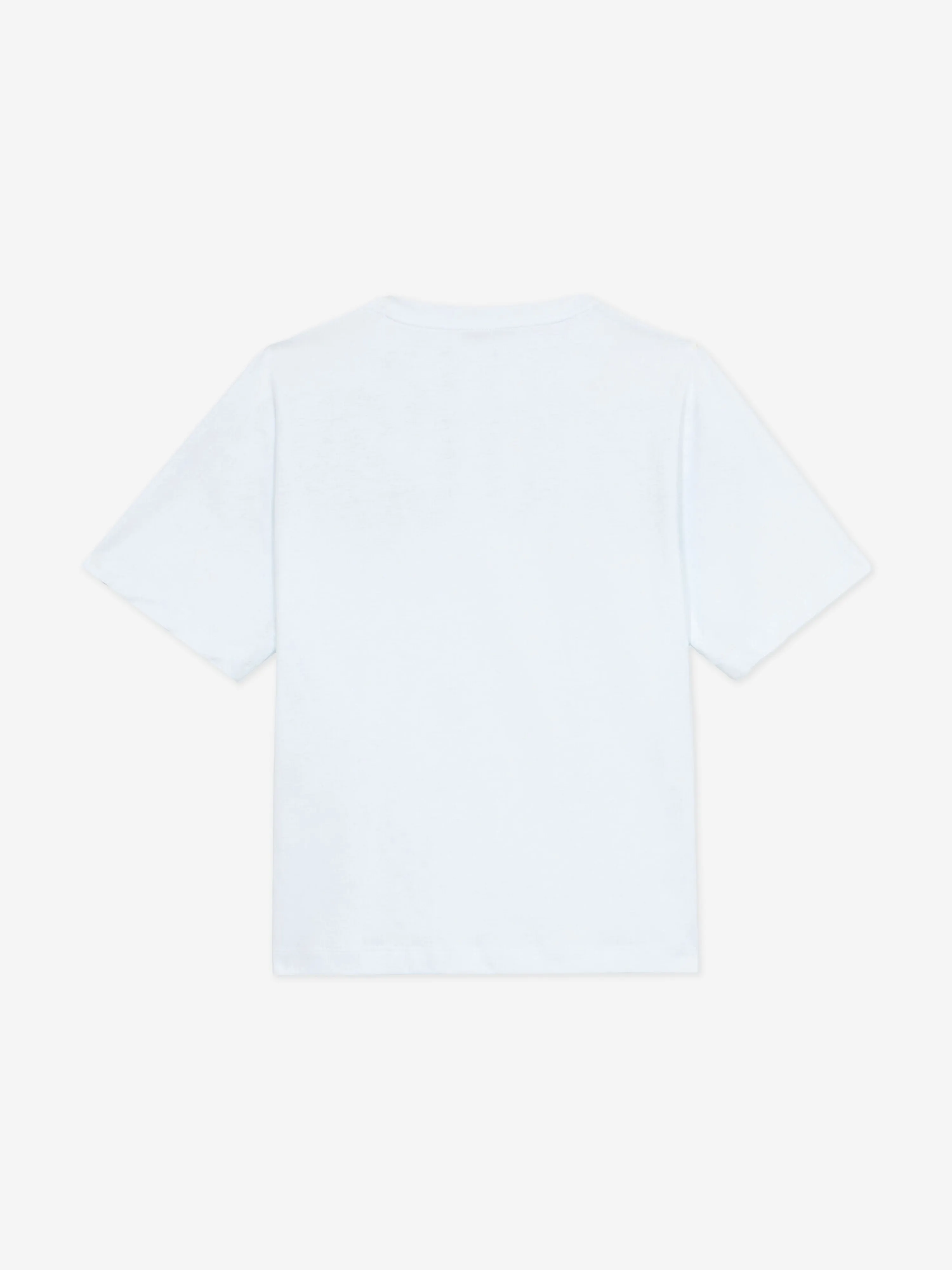 Jungen Logo Print T-Shirt in Weiß