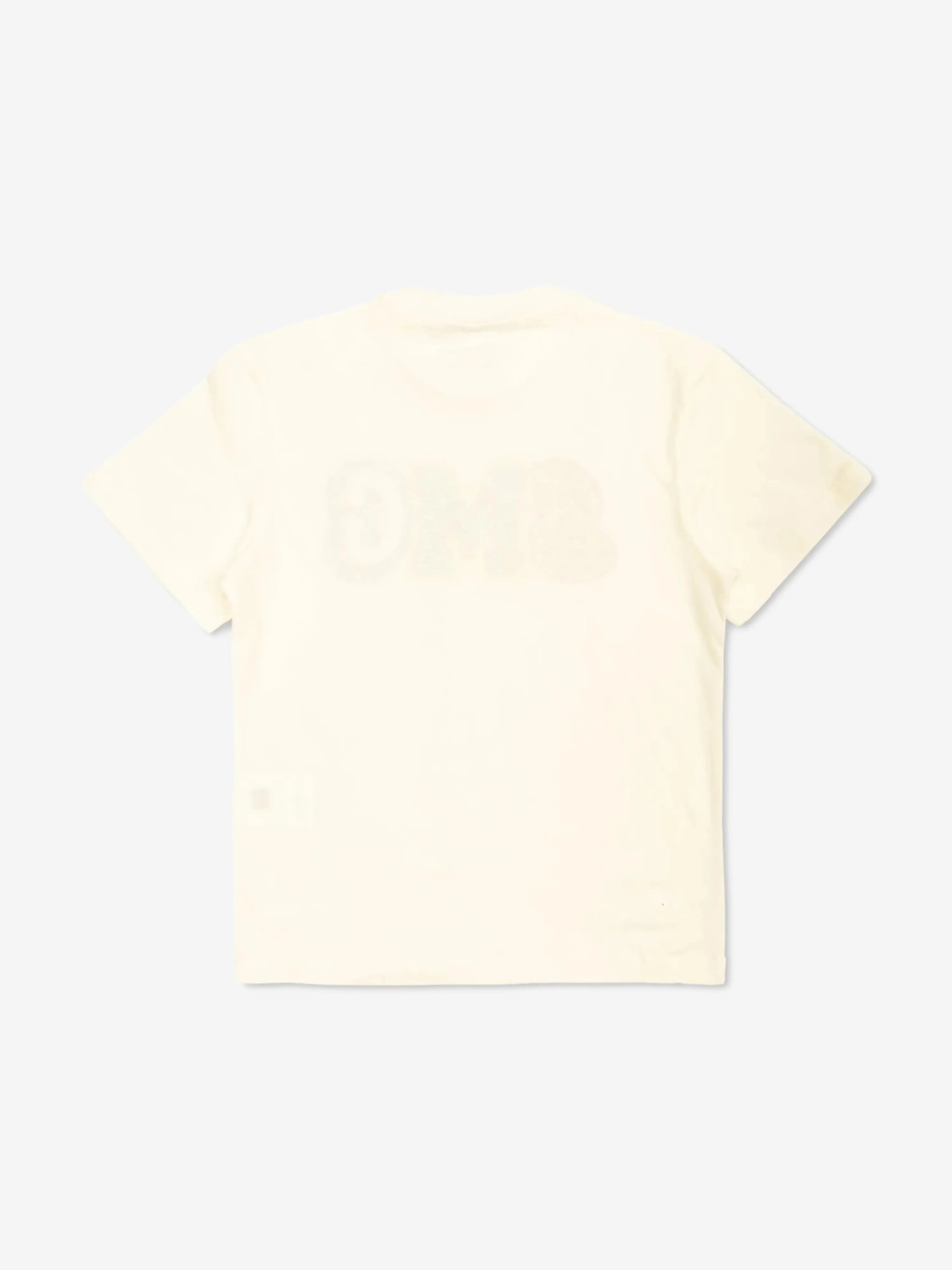 Jungen Logo Print T-Shirt in Weiß