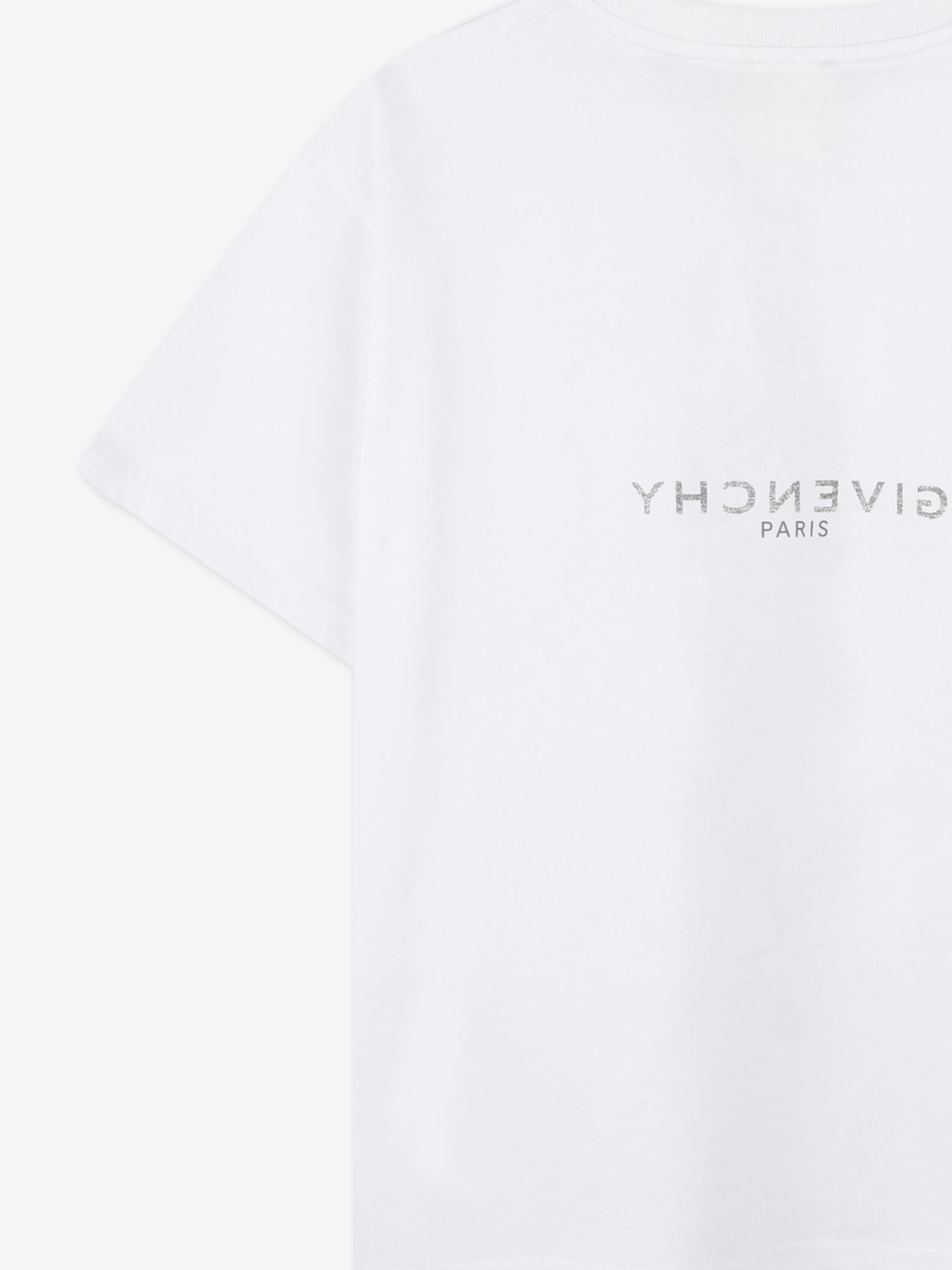 Jungen Logo Print T-Shirt in Weiß