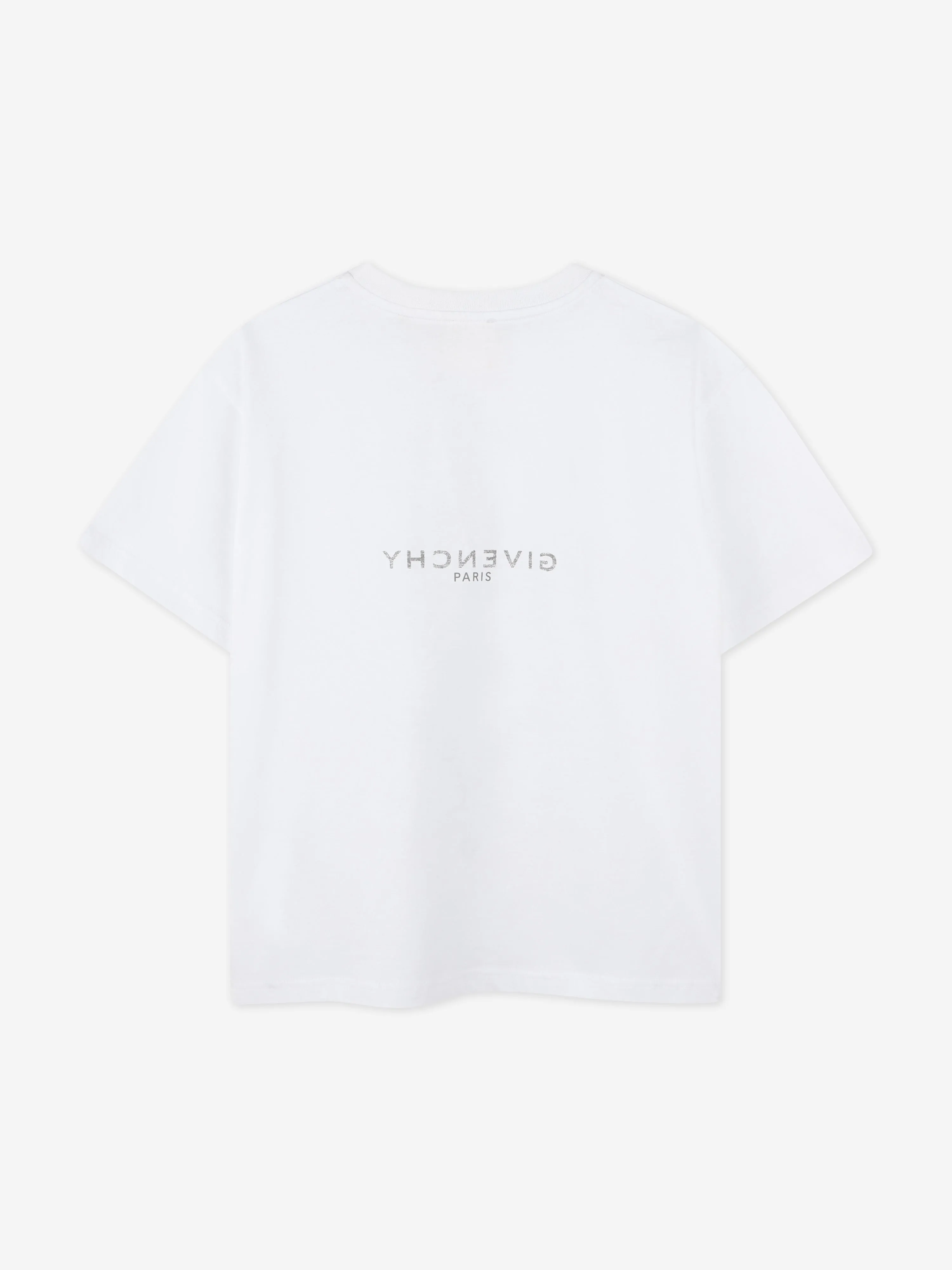 Jungen Logo Print T-Shirt in Weiß
