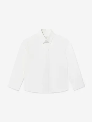 Jungen Logo Shirt in Weiß