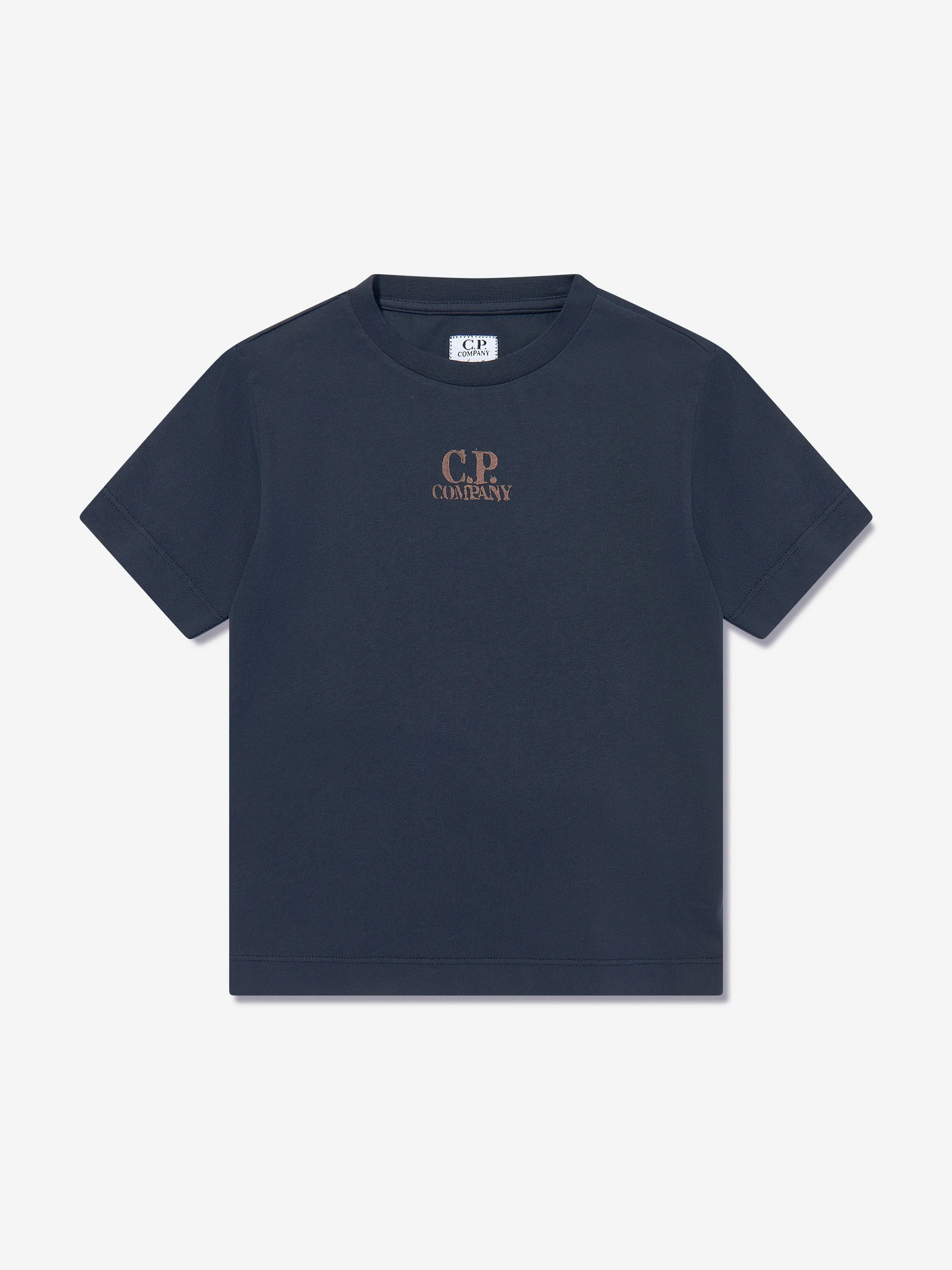 Jungen Logo Kurz-Set in Marineblau