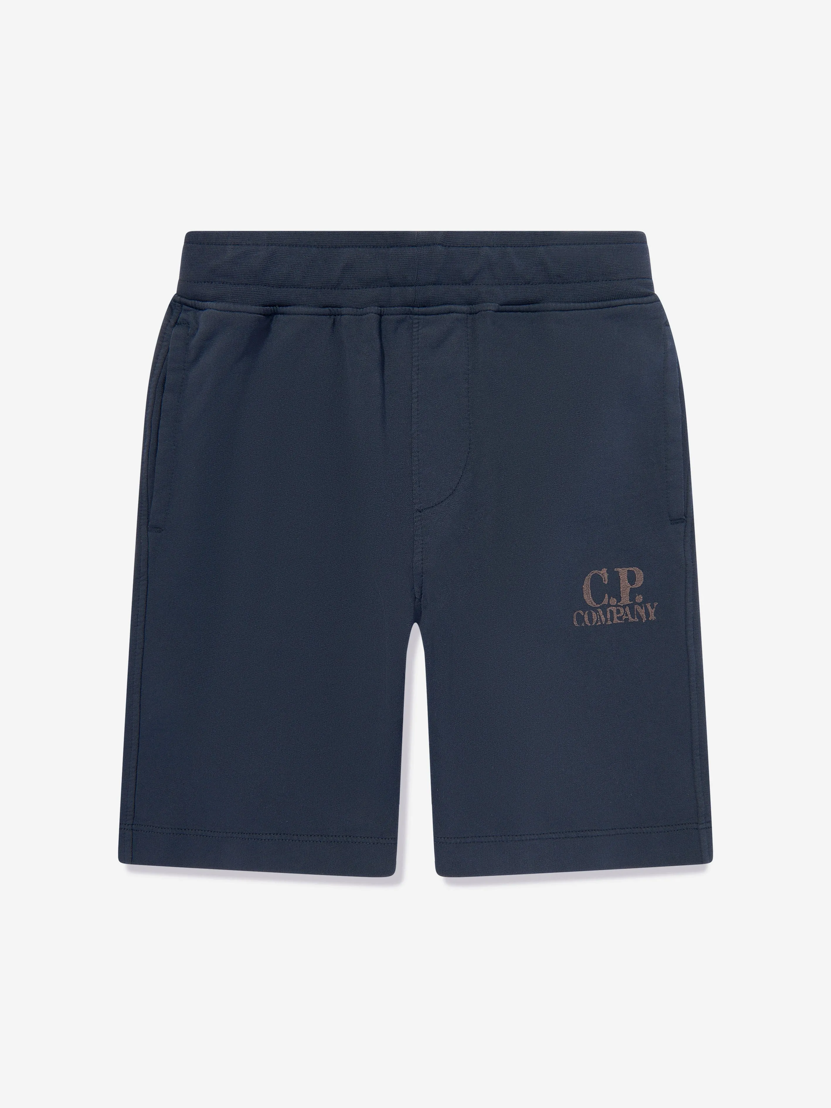 Jungen Logo Kurz-Set in Marineblau