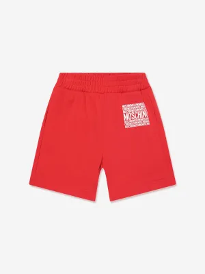 Rote Logo-Shorts für Jungen