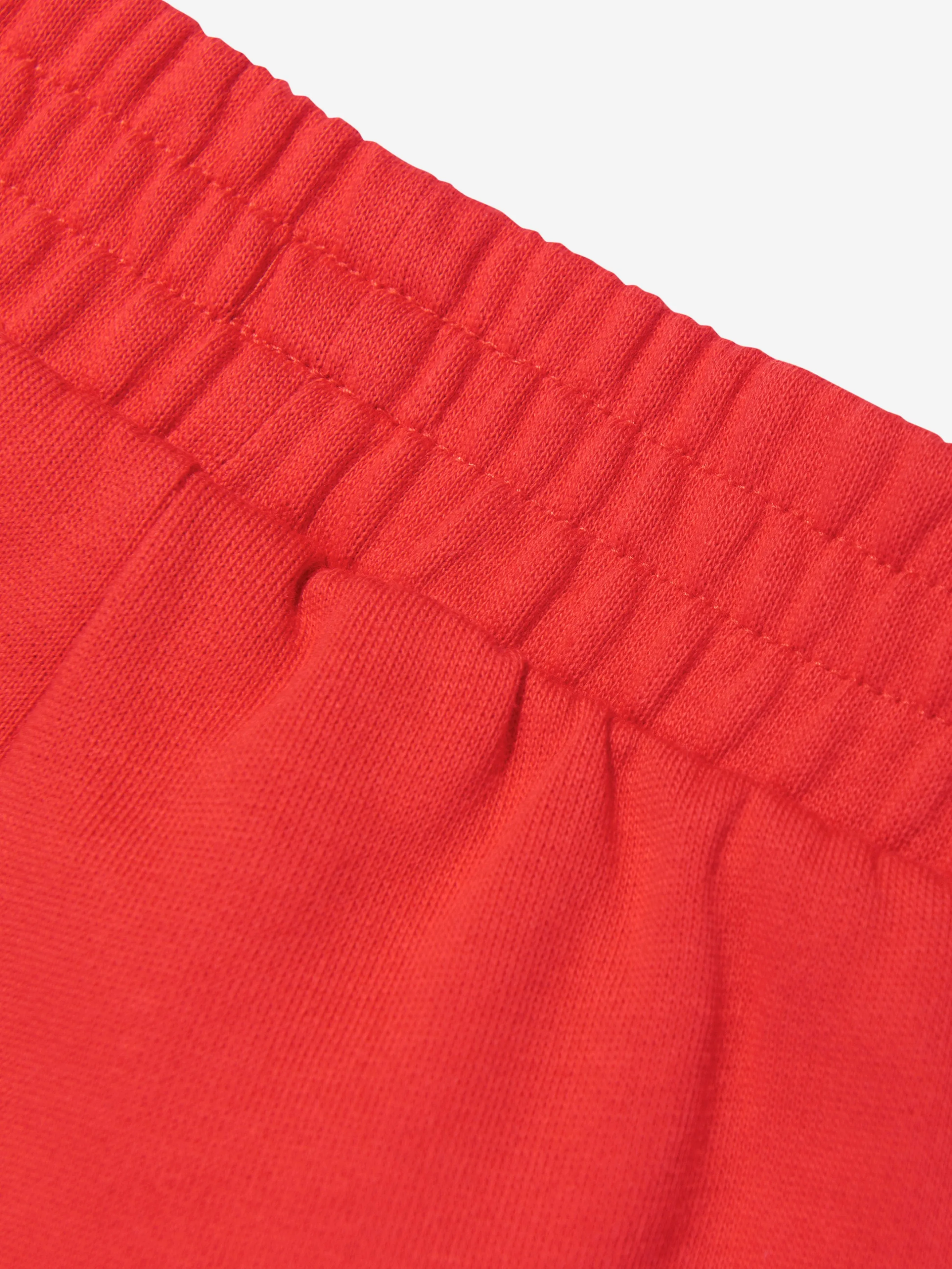 Rote Logo-Shorts für Jungen