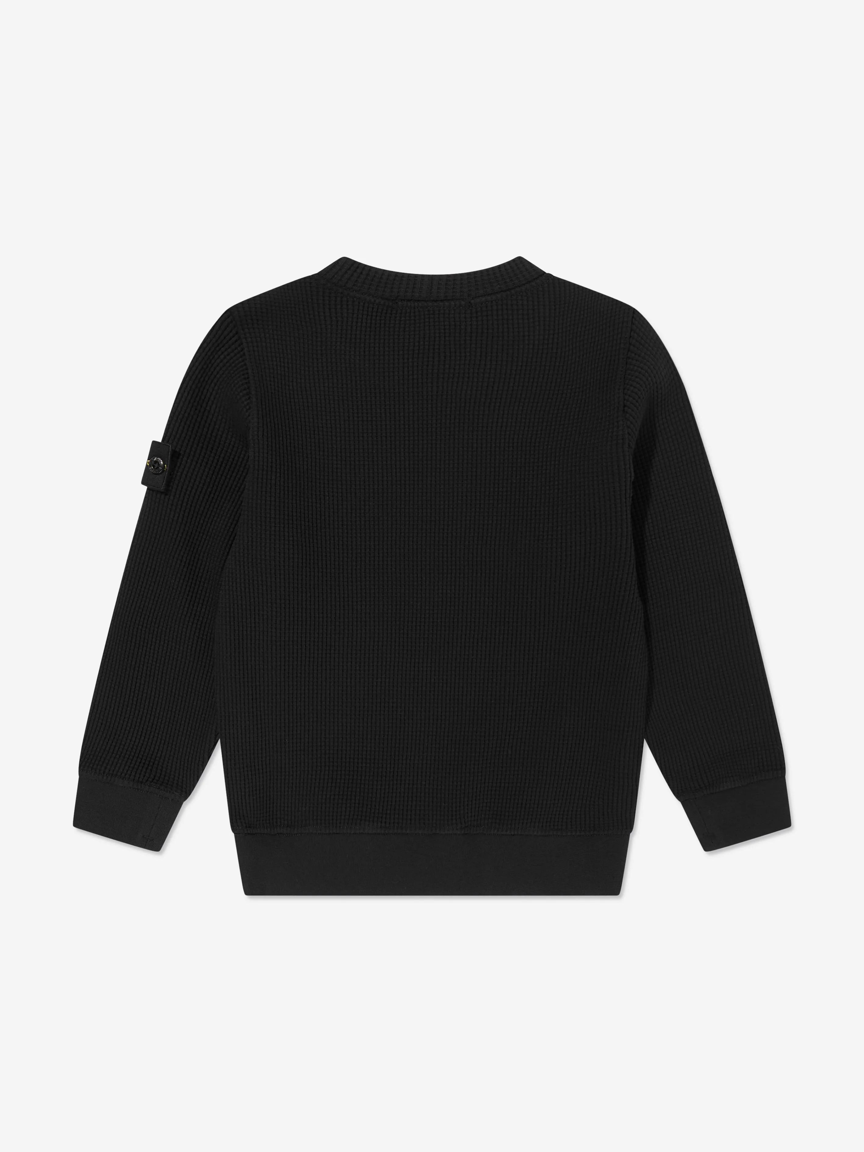 Jungen Logo Sweatshirt in Schwarz