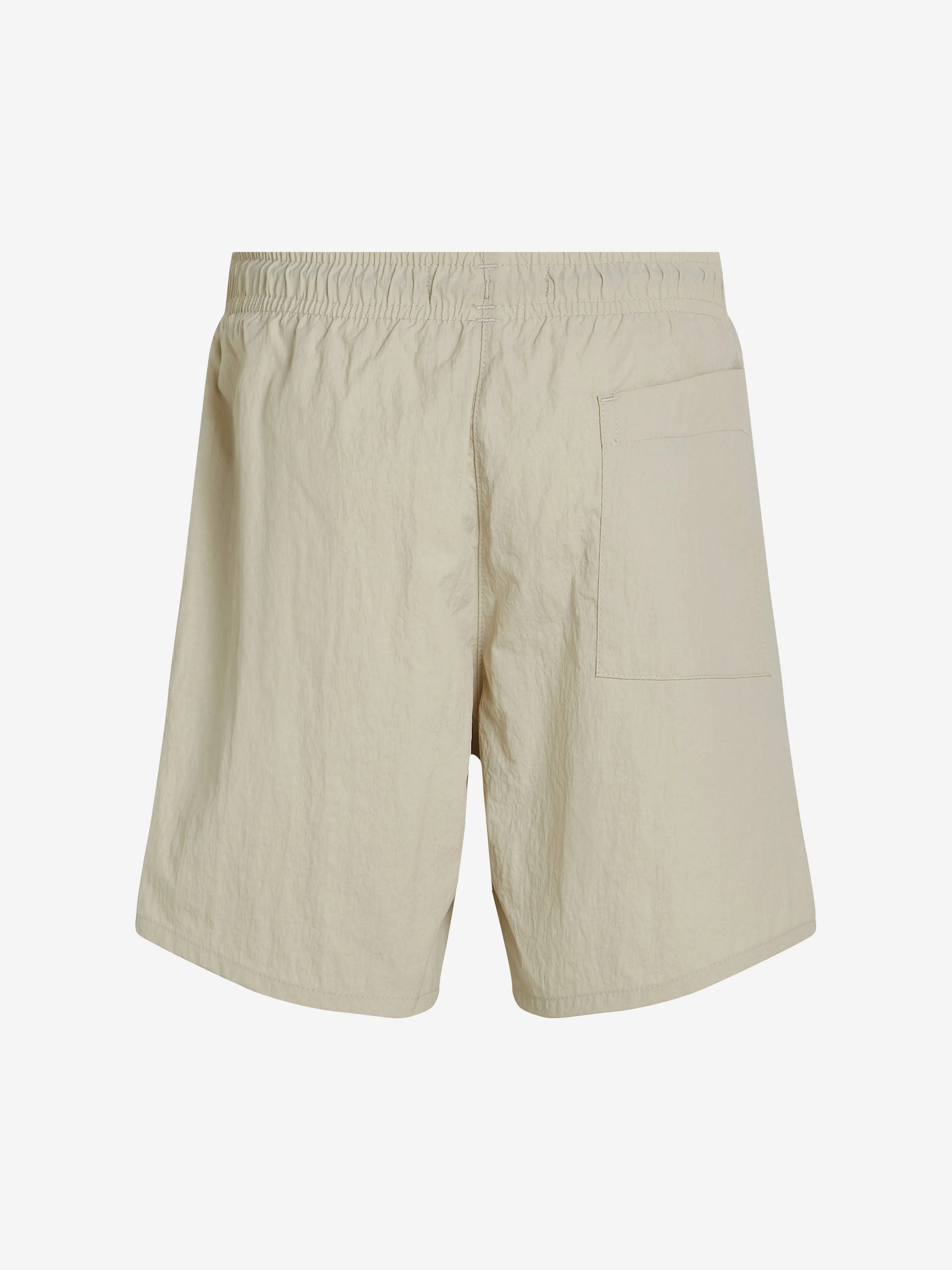 Jungen Logo Badeshorts in Elfenbein