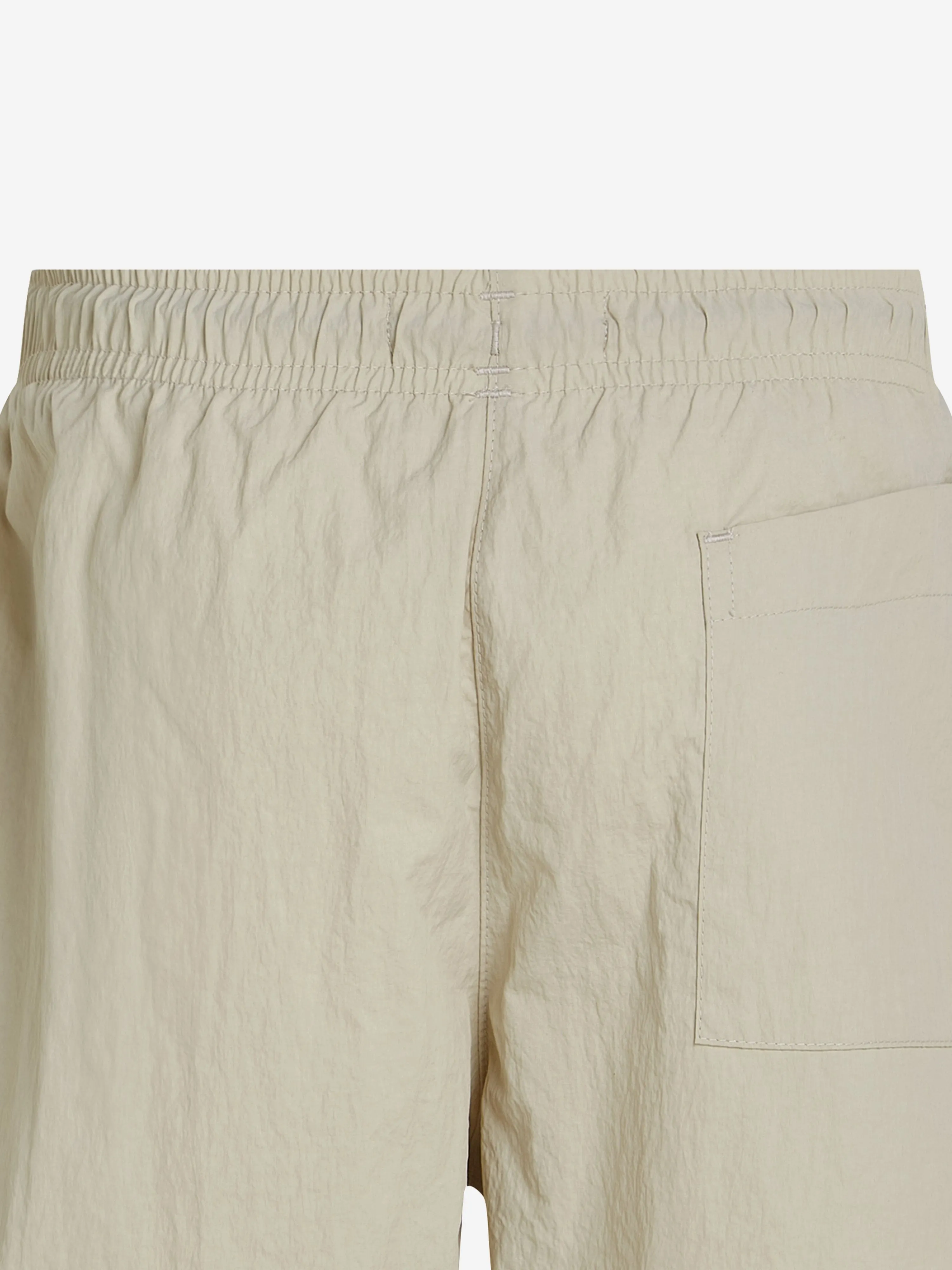 Jungen Logo Badeshorts in Elfenbein