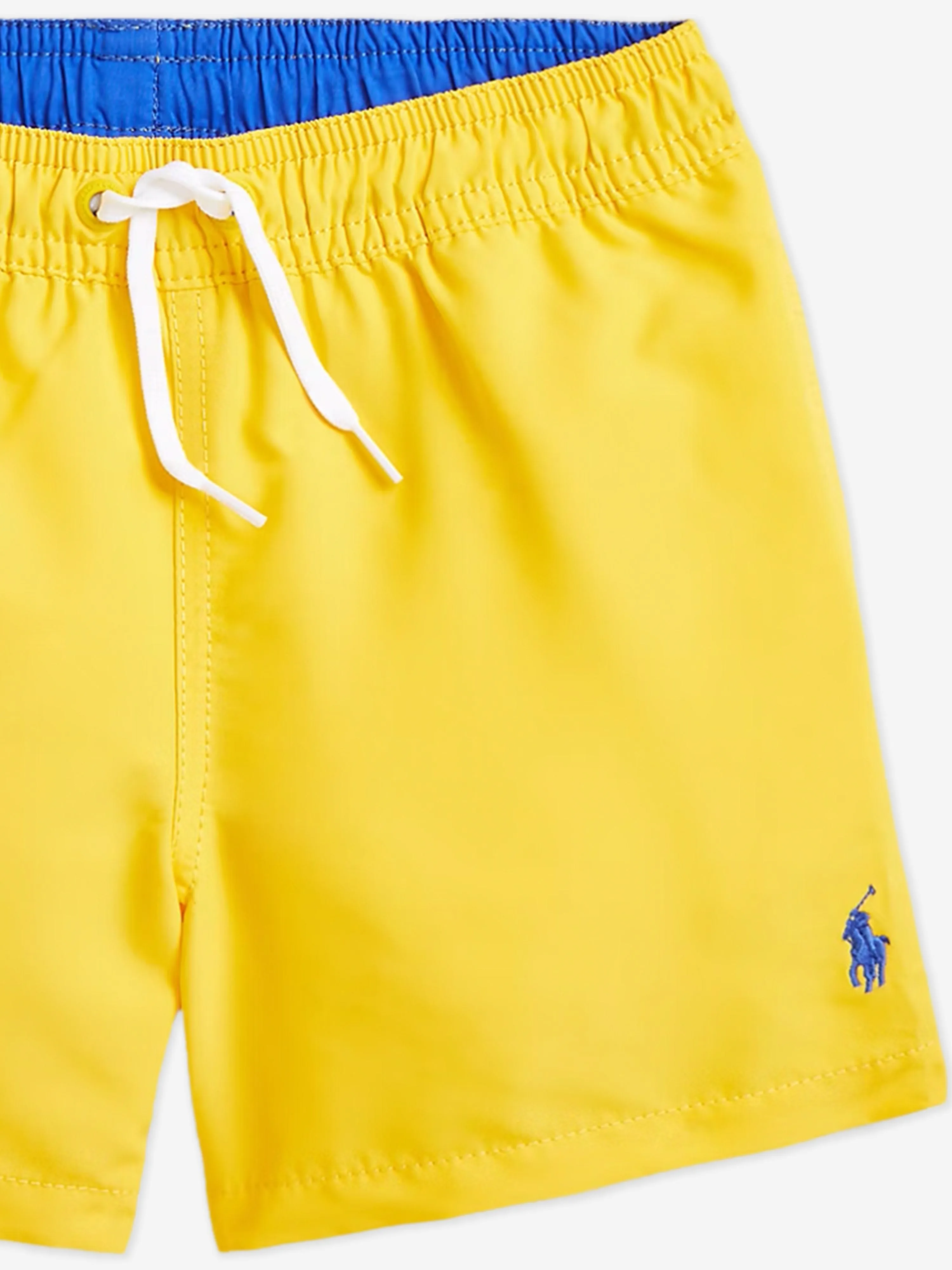 Jungen Logo Badeshorts in Gelb