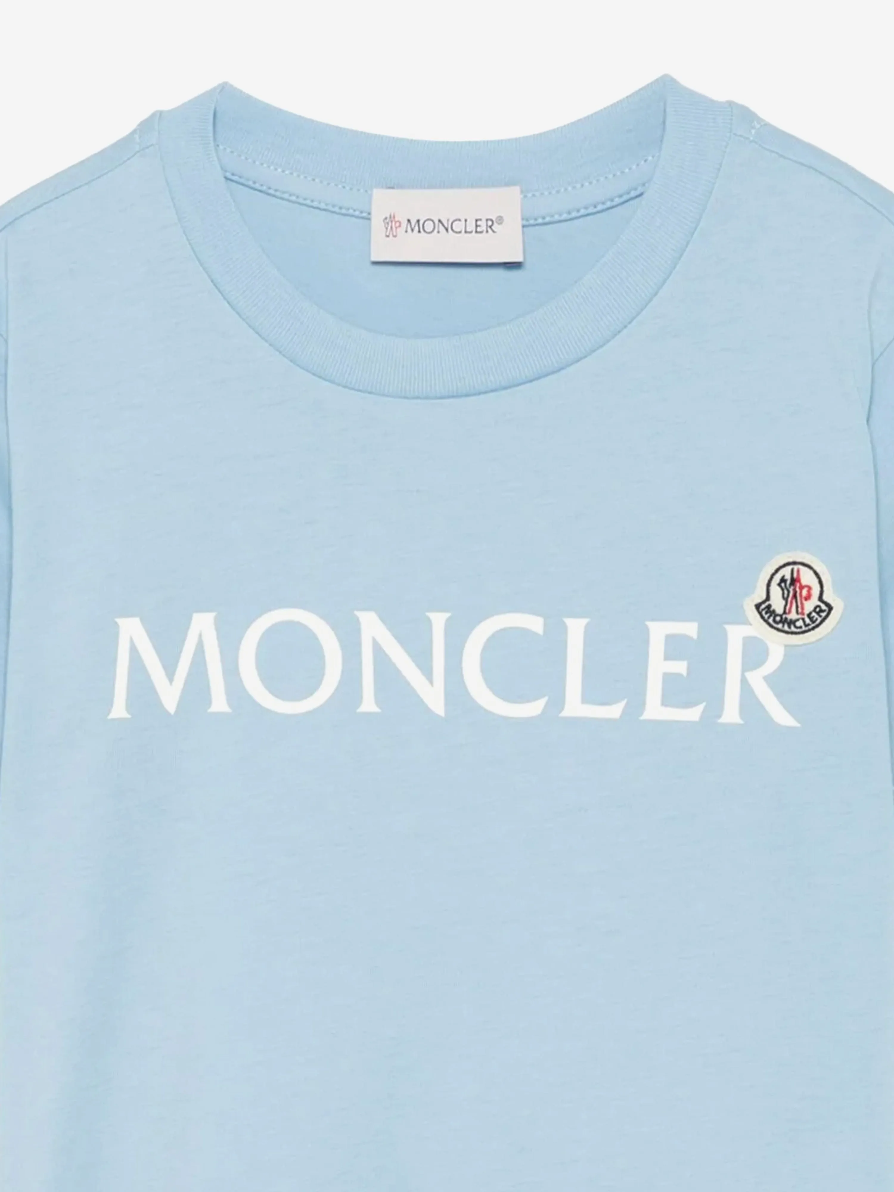 Blaues Logo T-Shirt für Jungen
