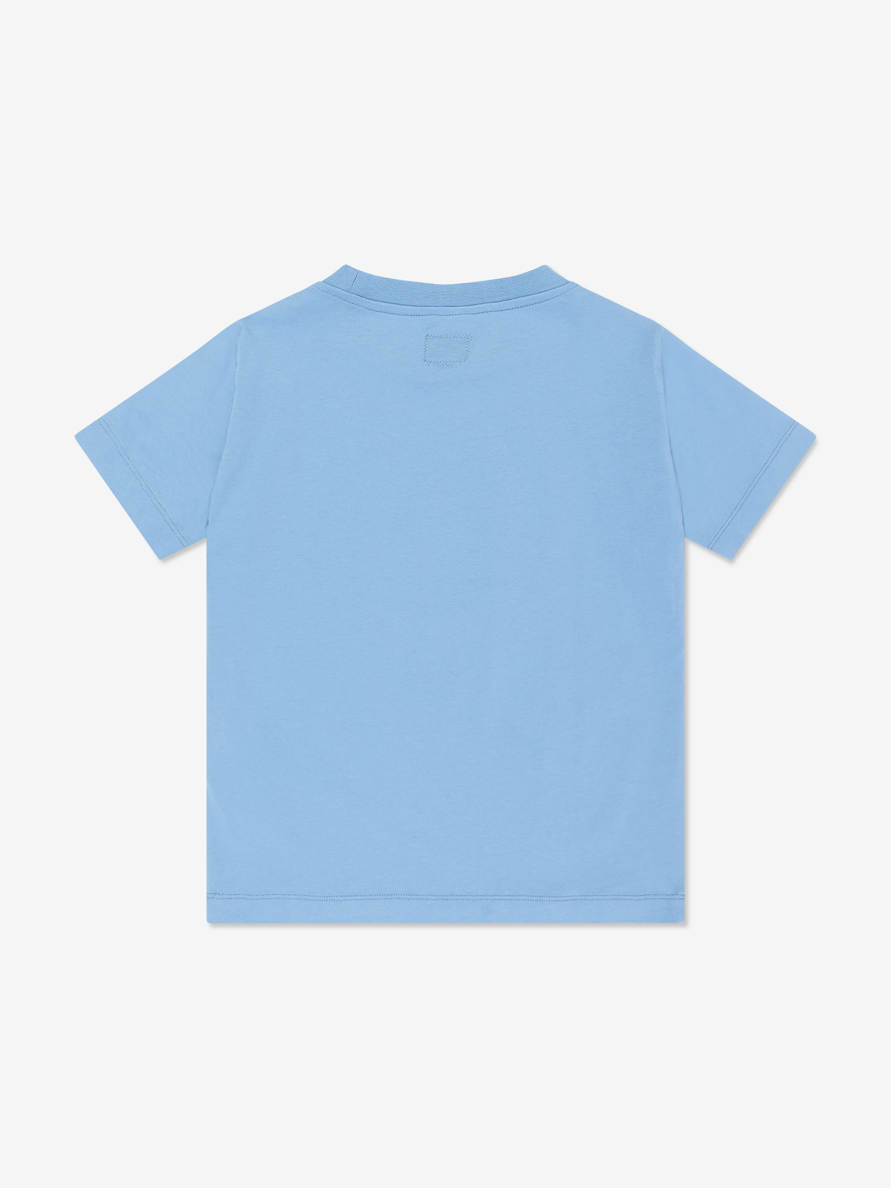 Blaues Logo T-Shirt für Jungen