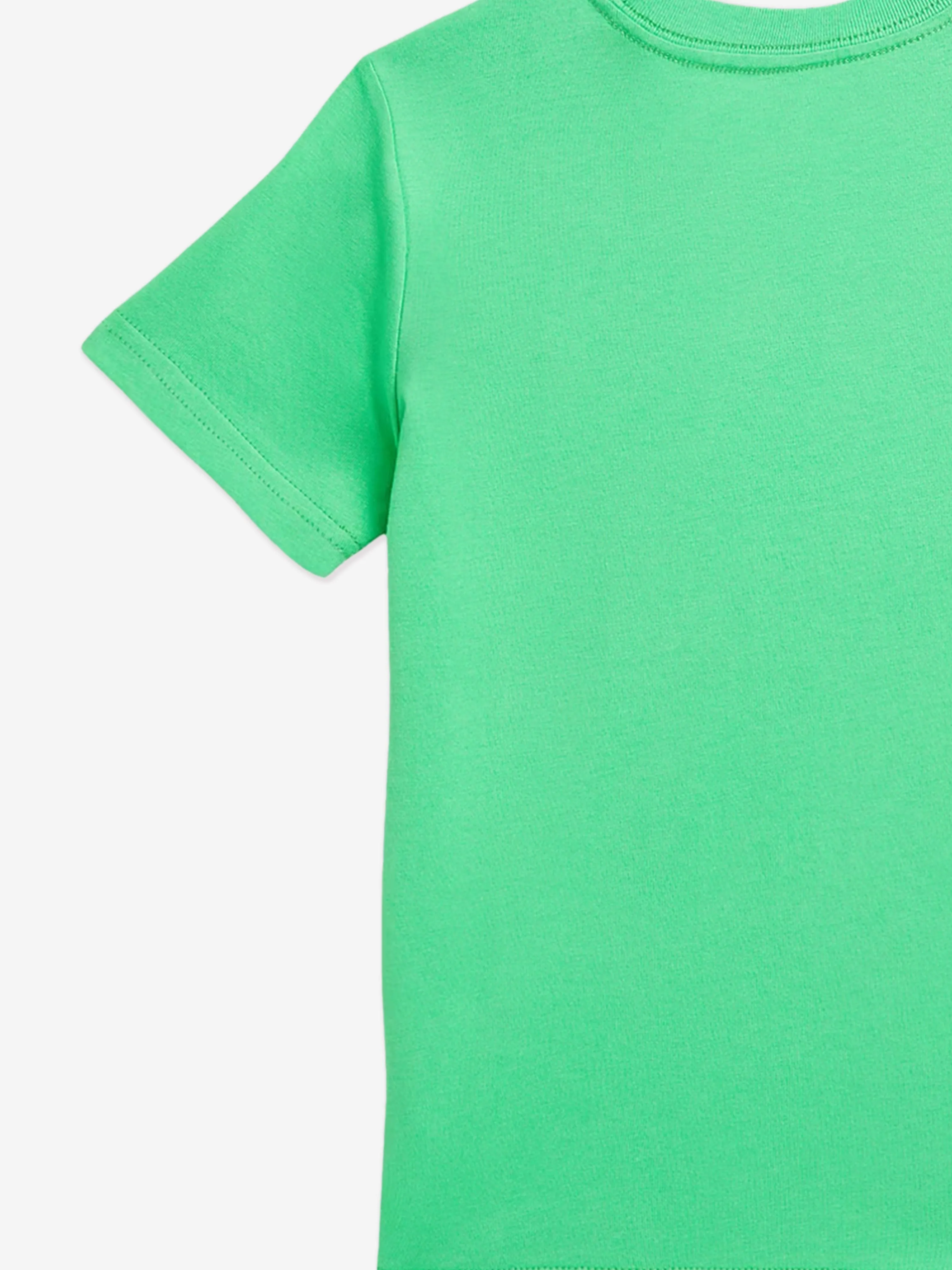 Grünes Logo T-Shirt für Jungen