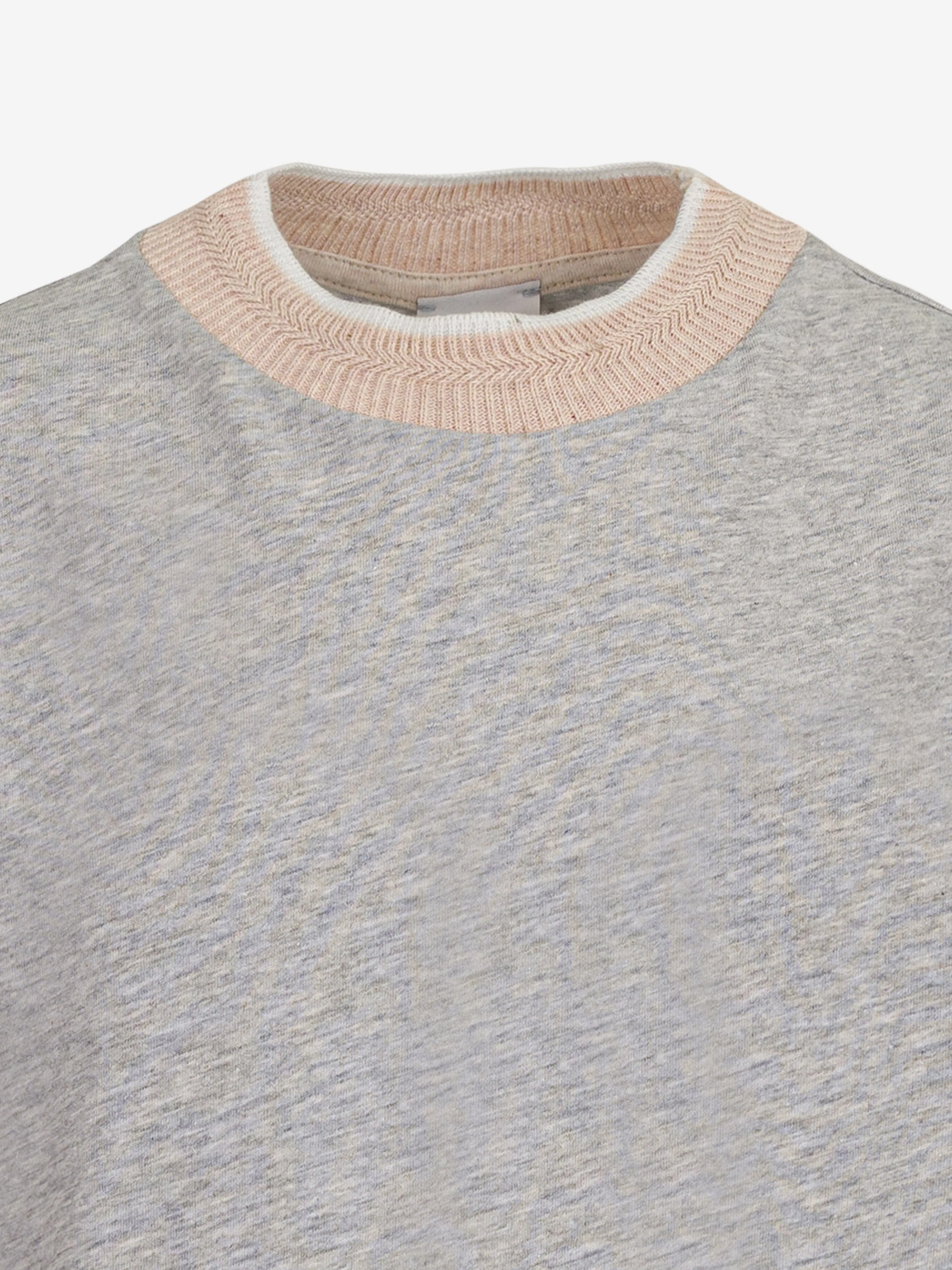 Graues Logo T-Shirt für Jungen