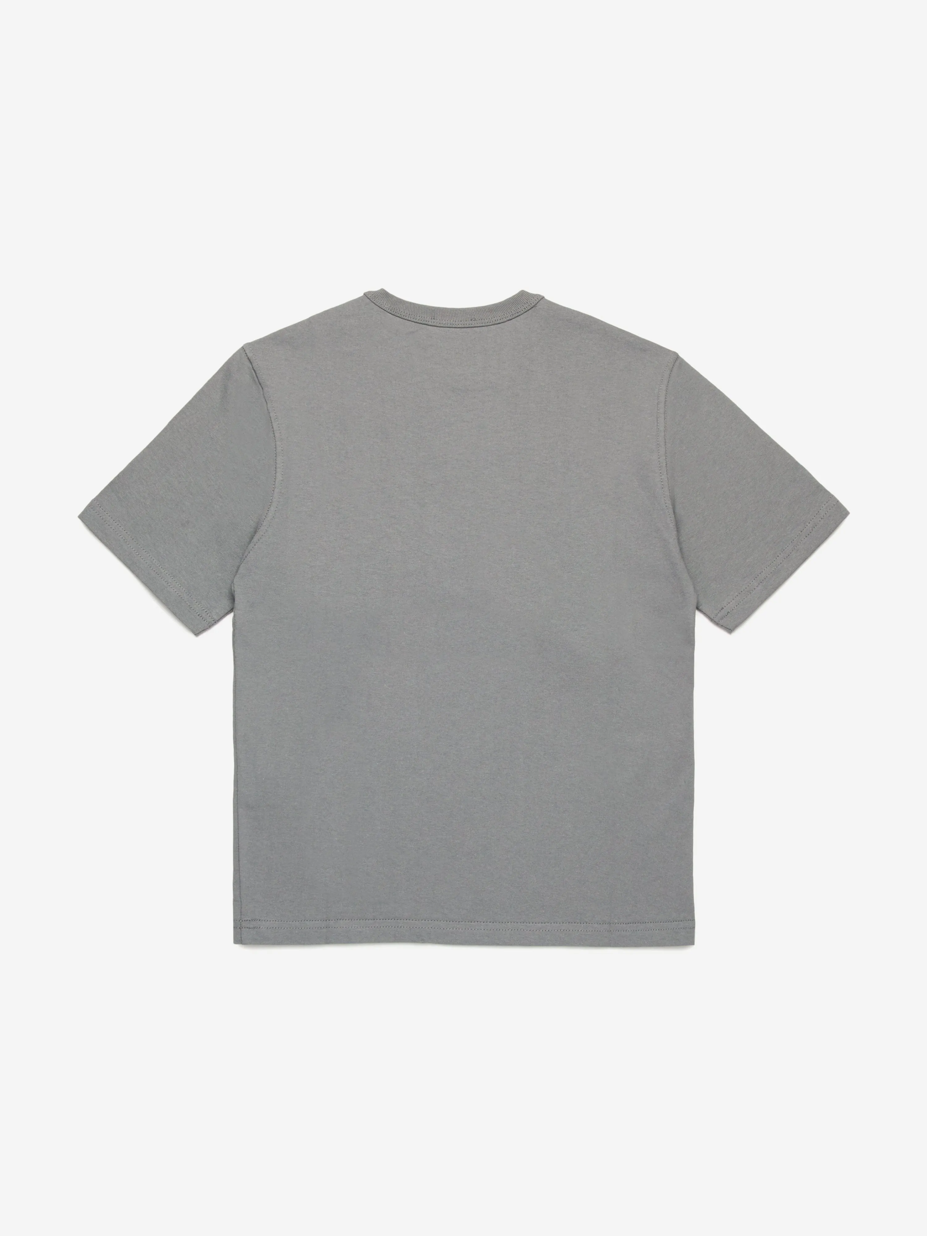 Jungen Logo T-Shirt in Grau