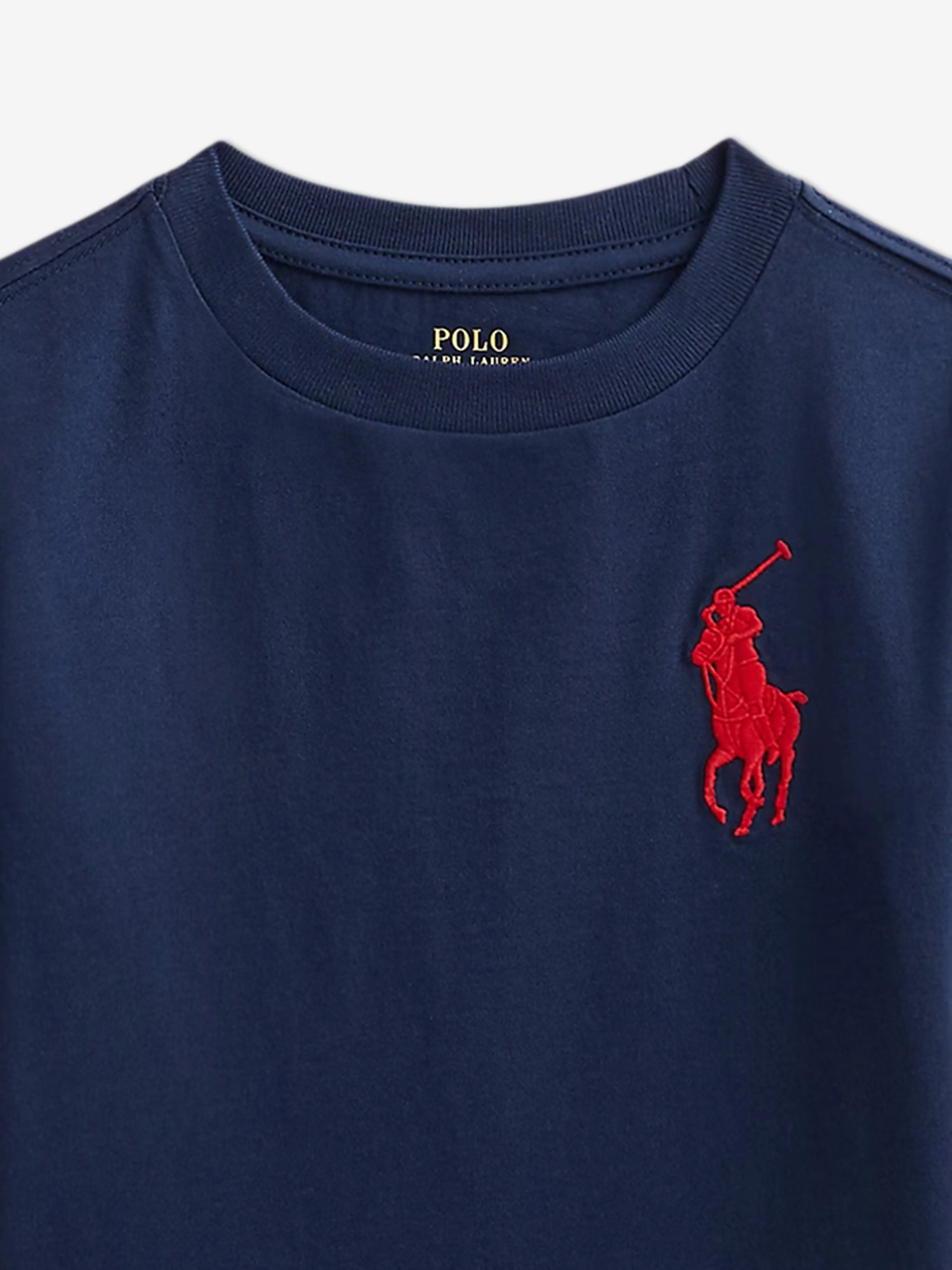 Jungen Logo T-Shirt in Marineblau