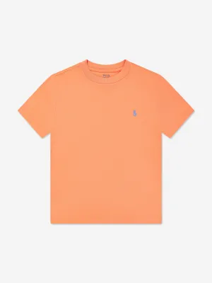 Logo T-Shirt für Jungen in Orange