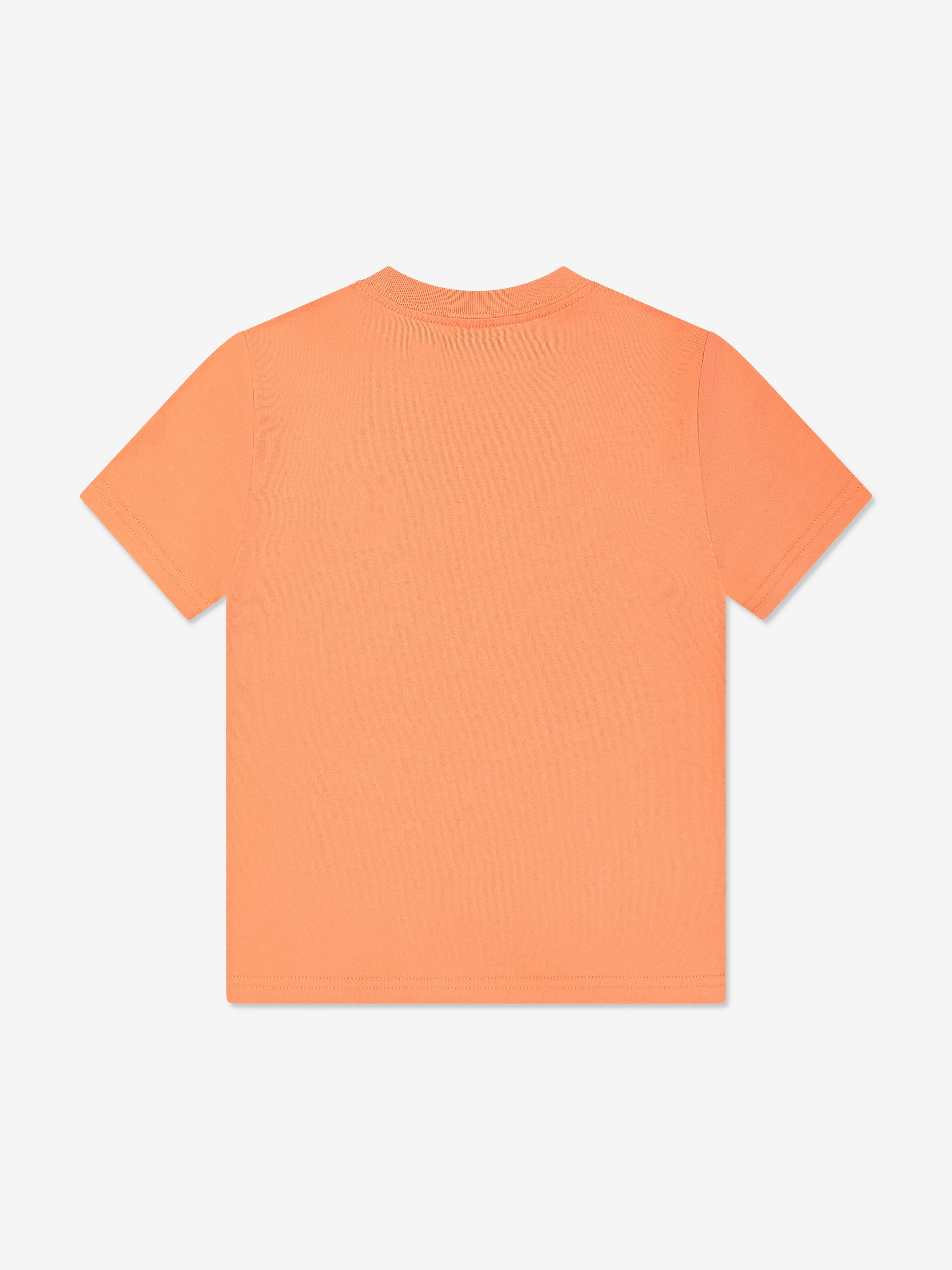 Logo T-Shirt für Jungen in Orange