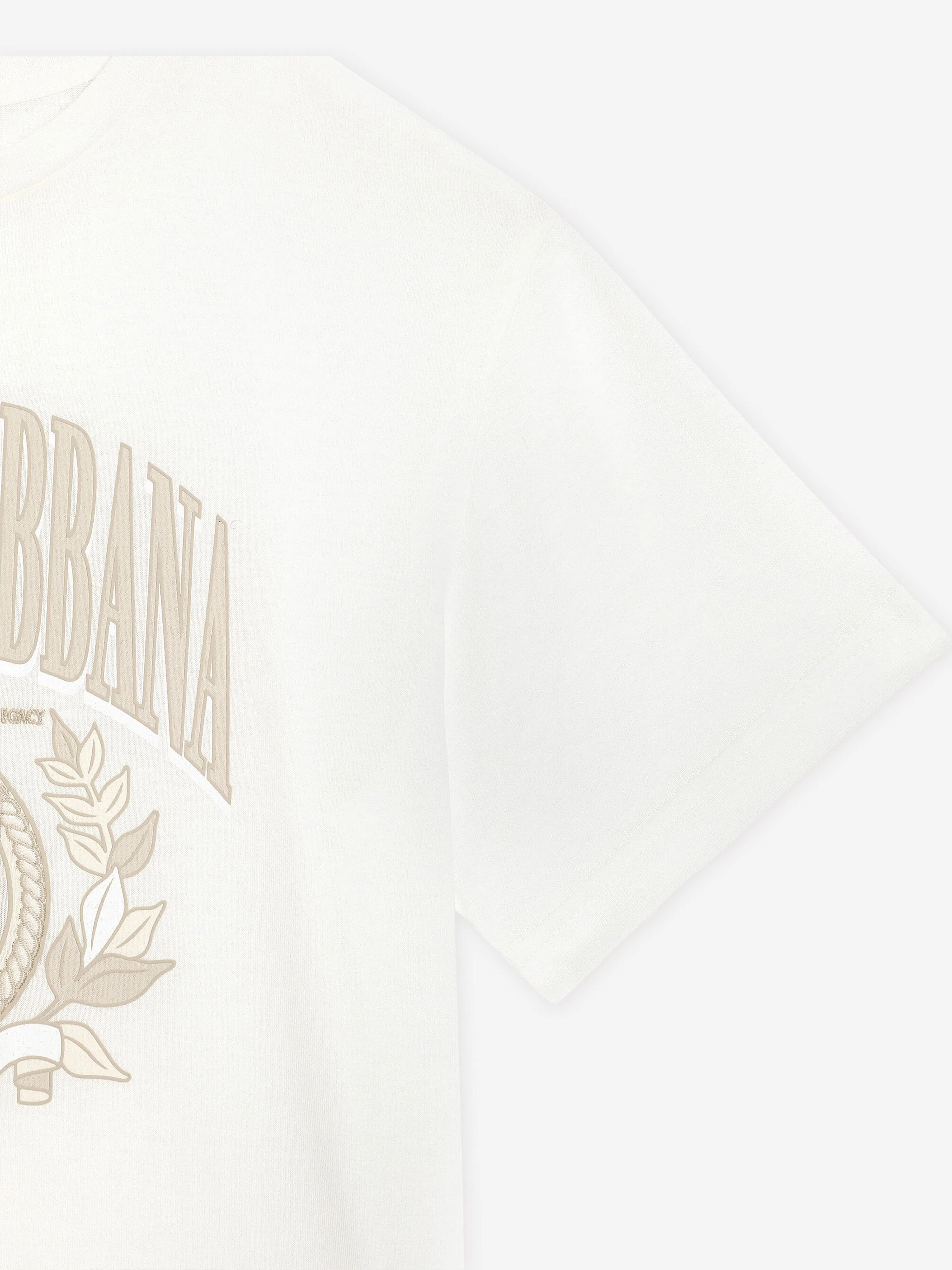 Jungen Logo T-Shirt in Weiß