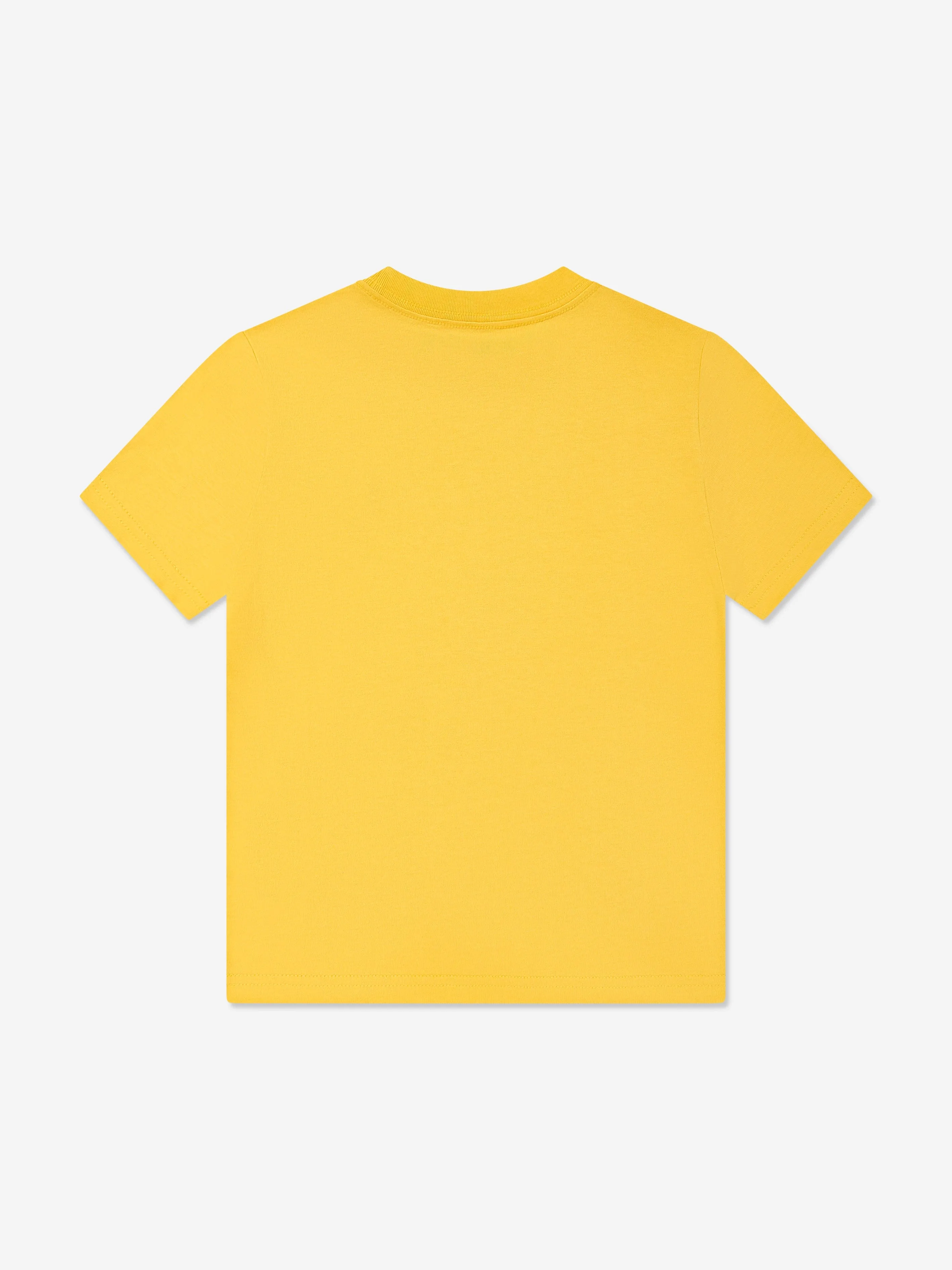 Jungen Logo T-Shirt in Gelb