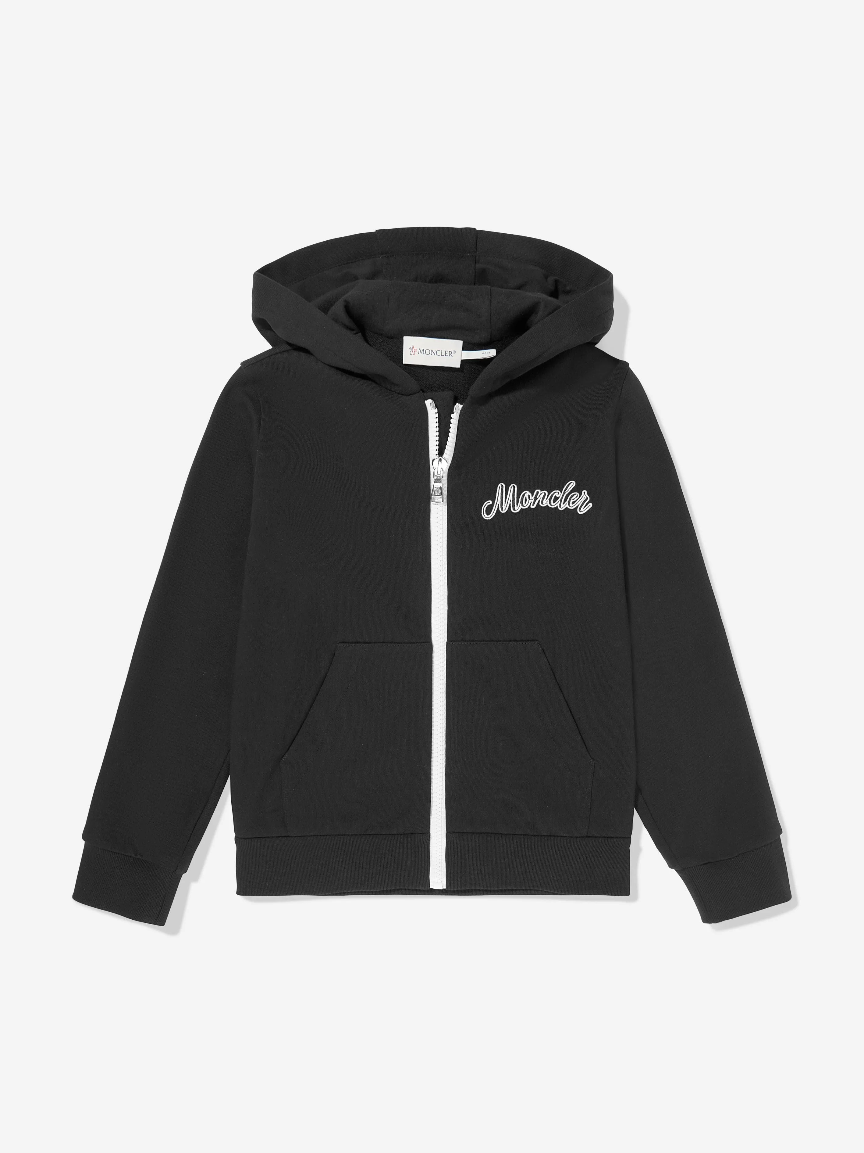 Jungen Logo Trainingsanzug in Schwarz
