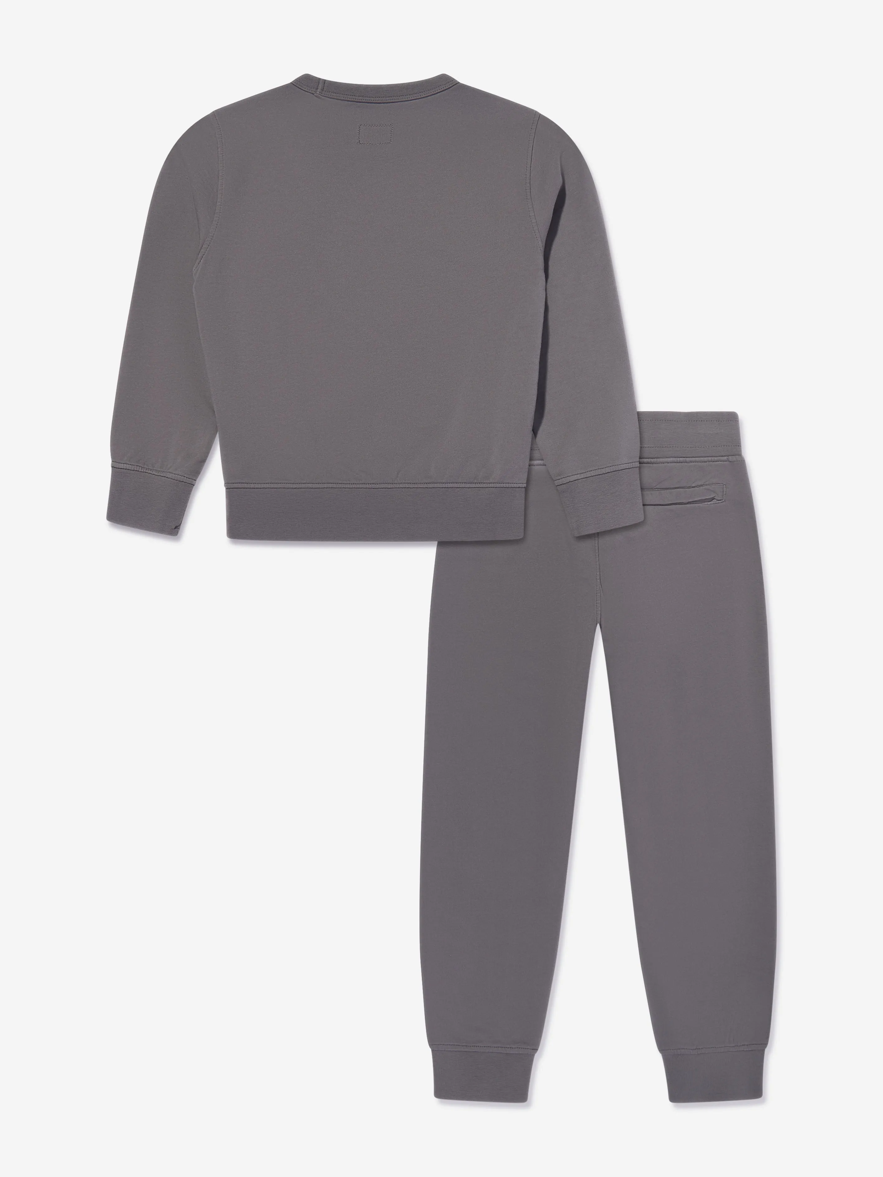 Grauer Jungen-Logo-Tracksuit